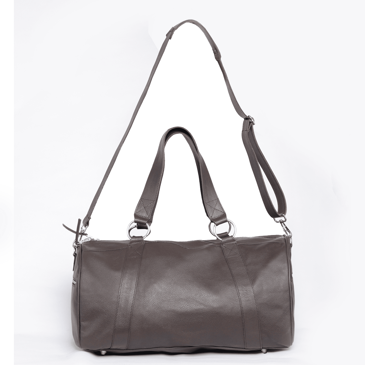 Cowhide & Leather Traveller Bag