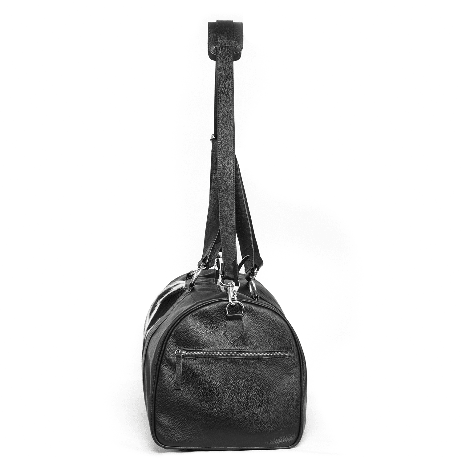 Cowhide & Leather Traveller Bag