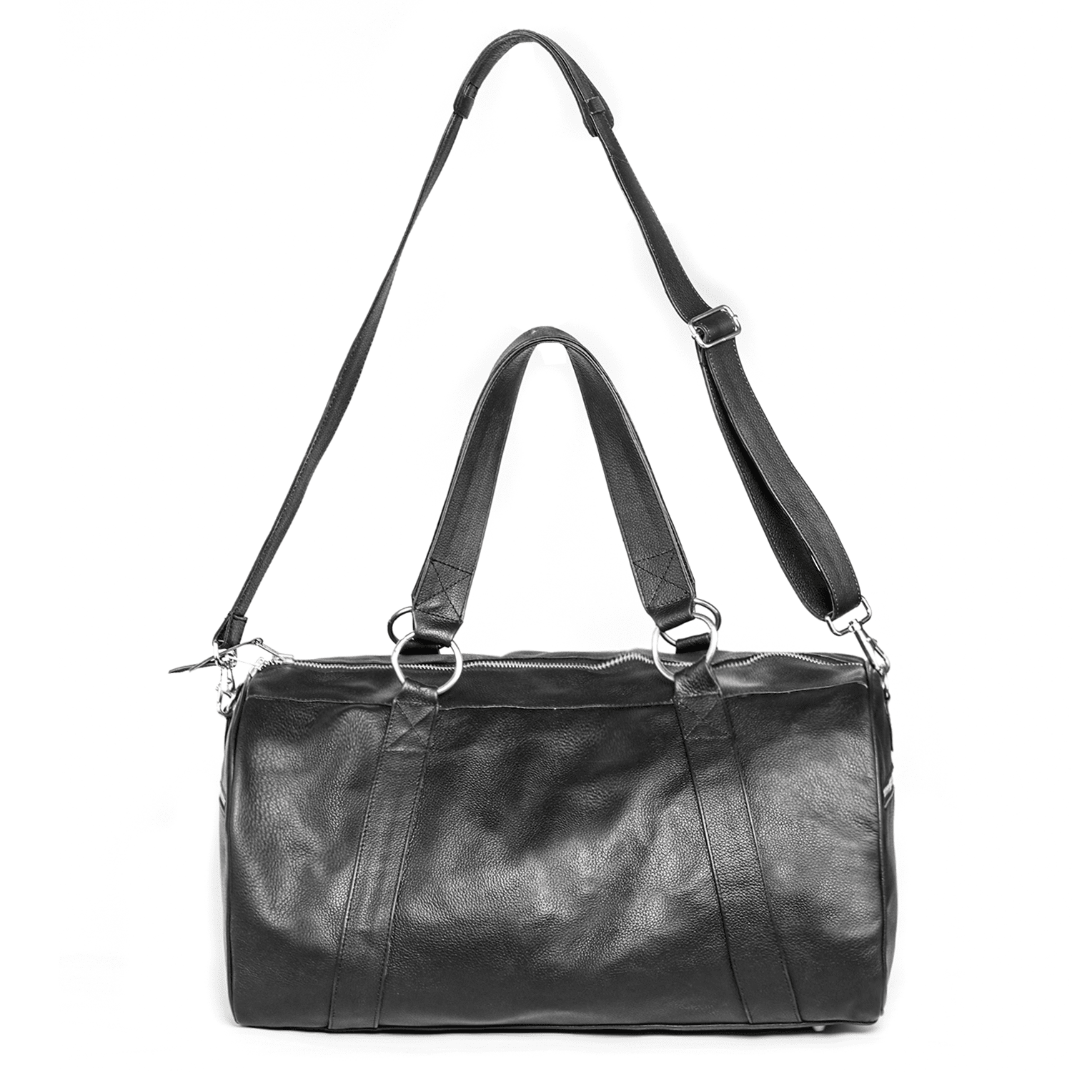 Cowhide & Leather Traveller Bag