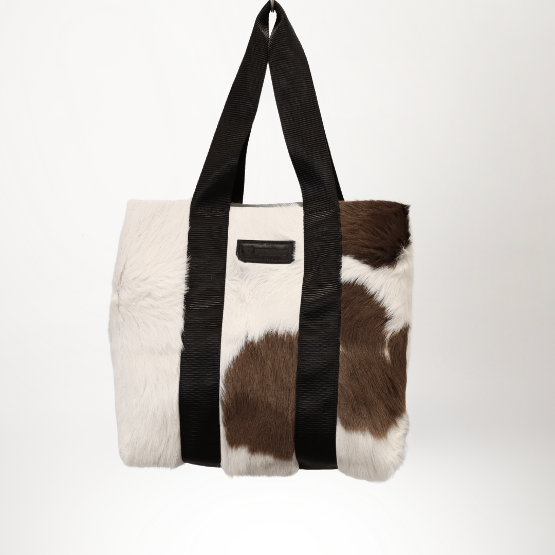 The Cowhide Grab & Go Tote
