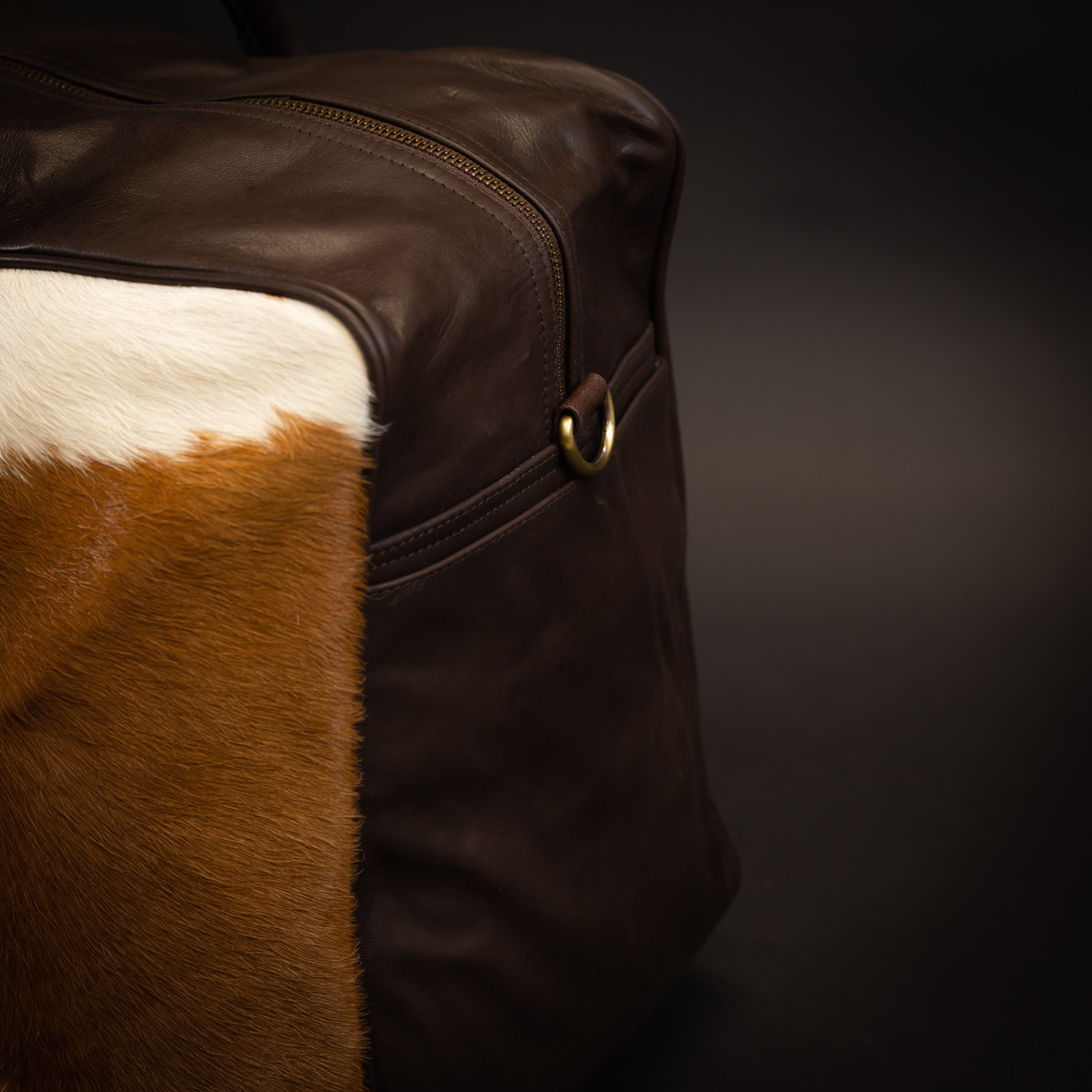 The Ciao Cowhide Travel Bag