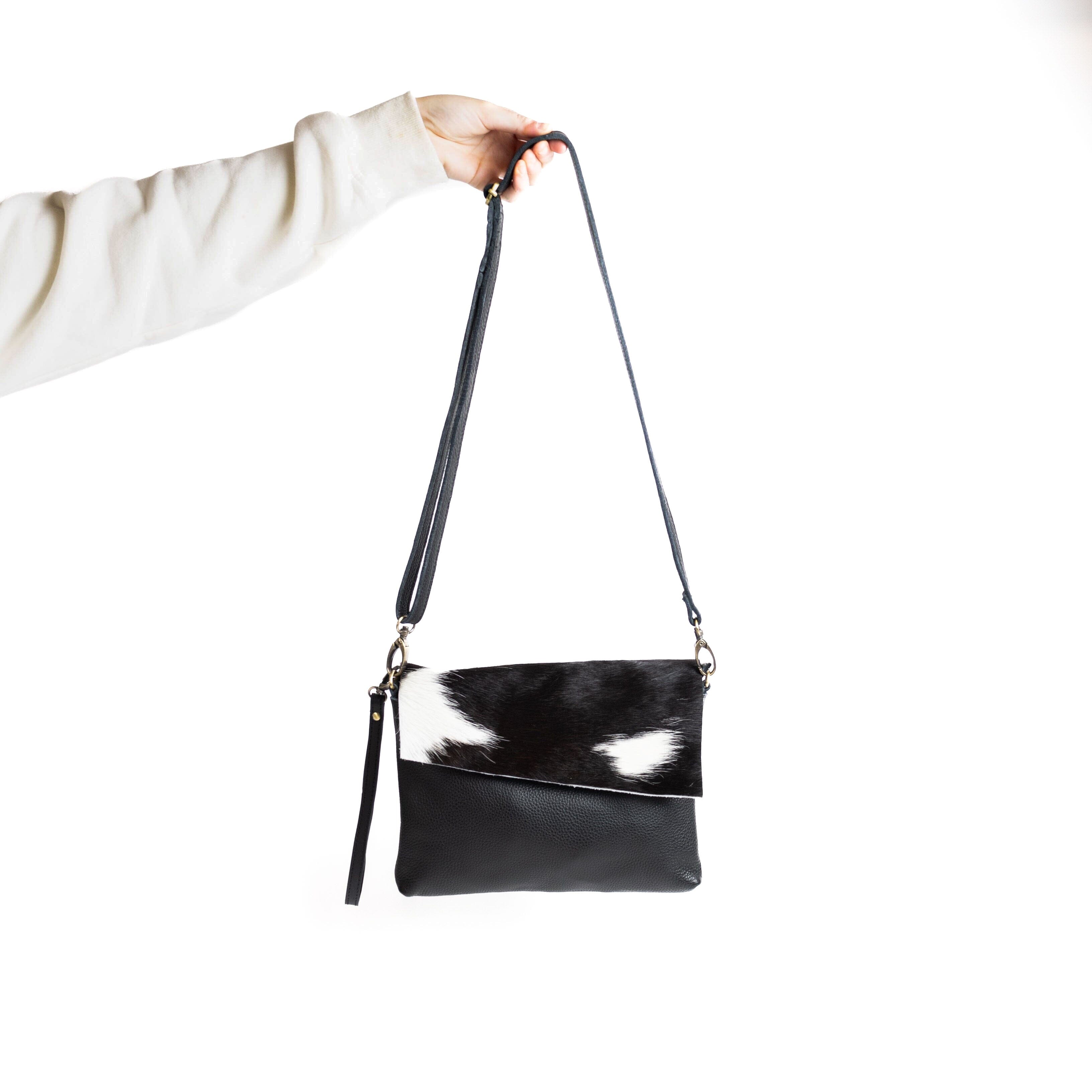 The Side Piece Cowhide Handbag