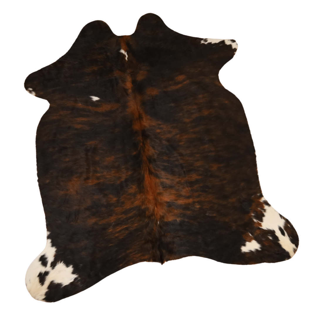 Tri Brindle Cowhide Rug