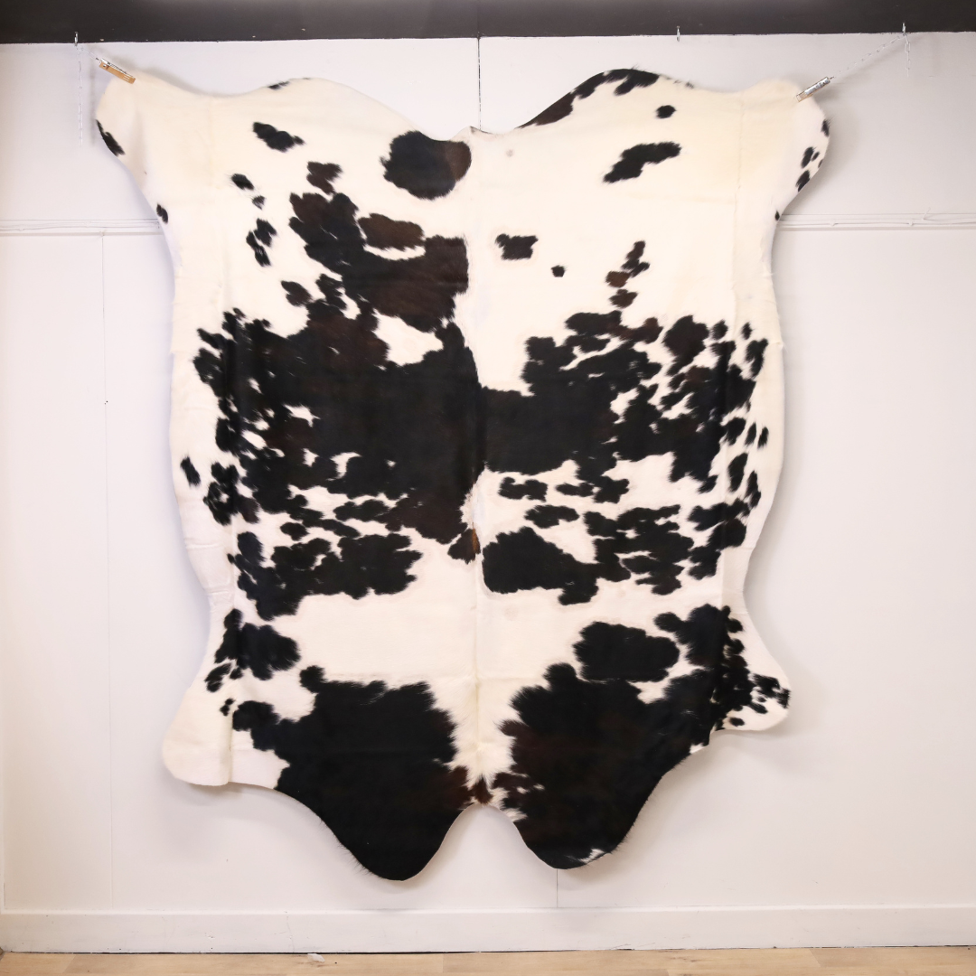 Brown and White Premium Cowhide Rug