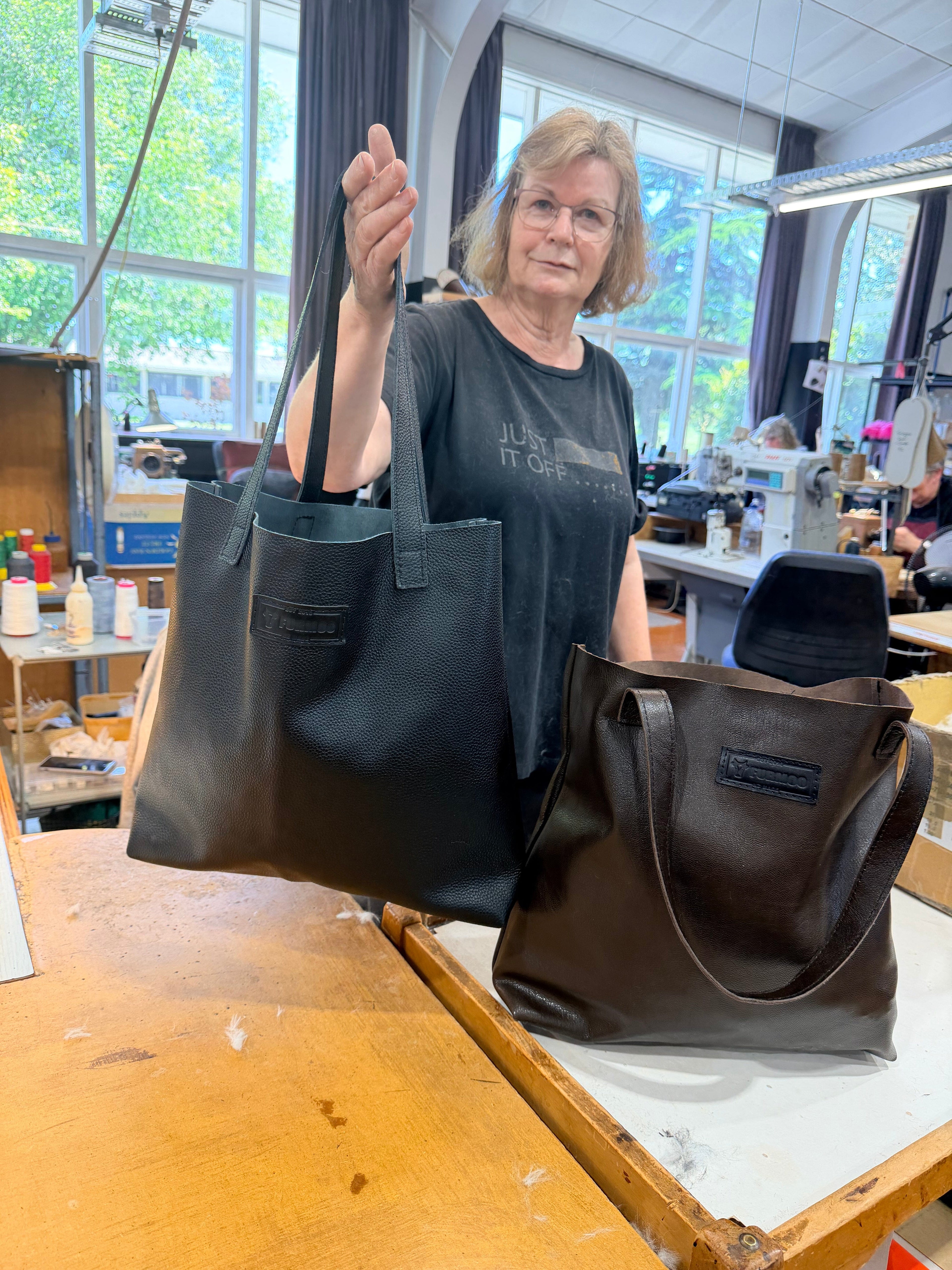 Lynleys Leather Tote