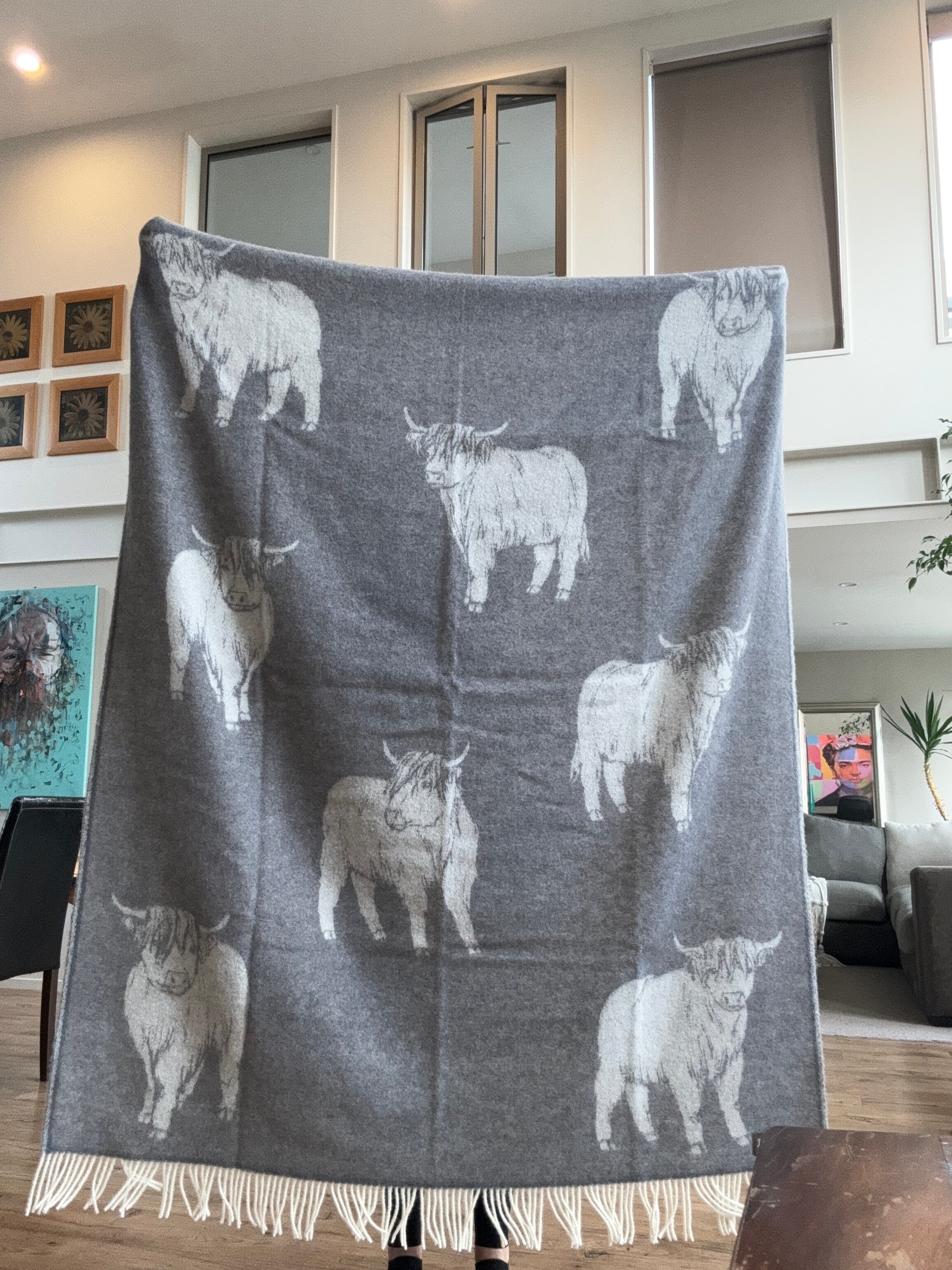 Luxury wool blankets JJ textile