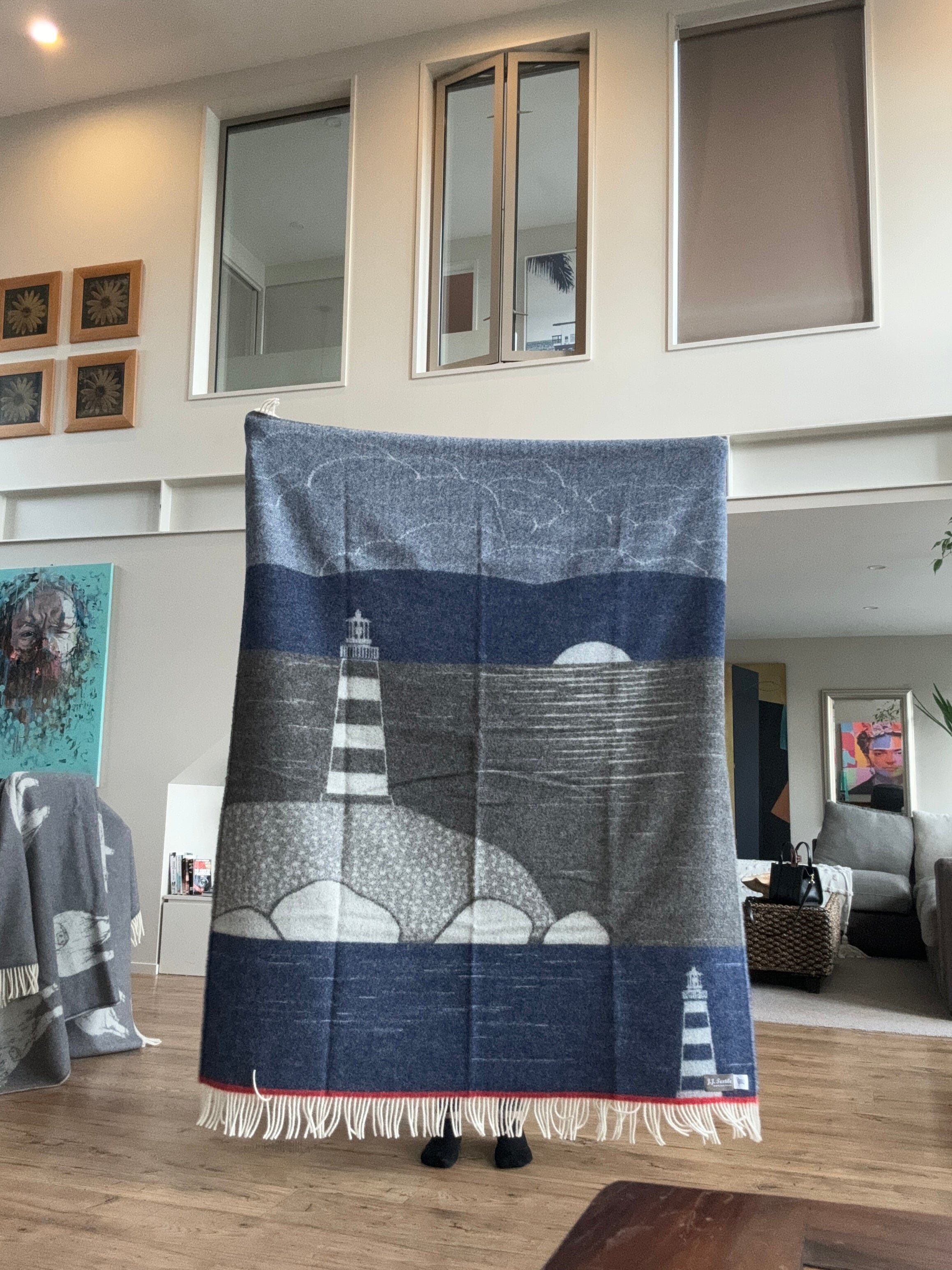 Luxury wool blankets JJ textile