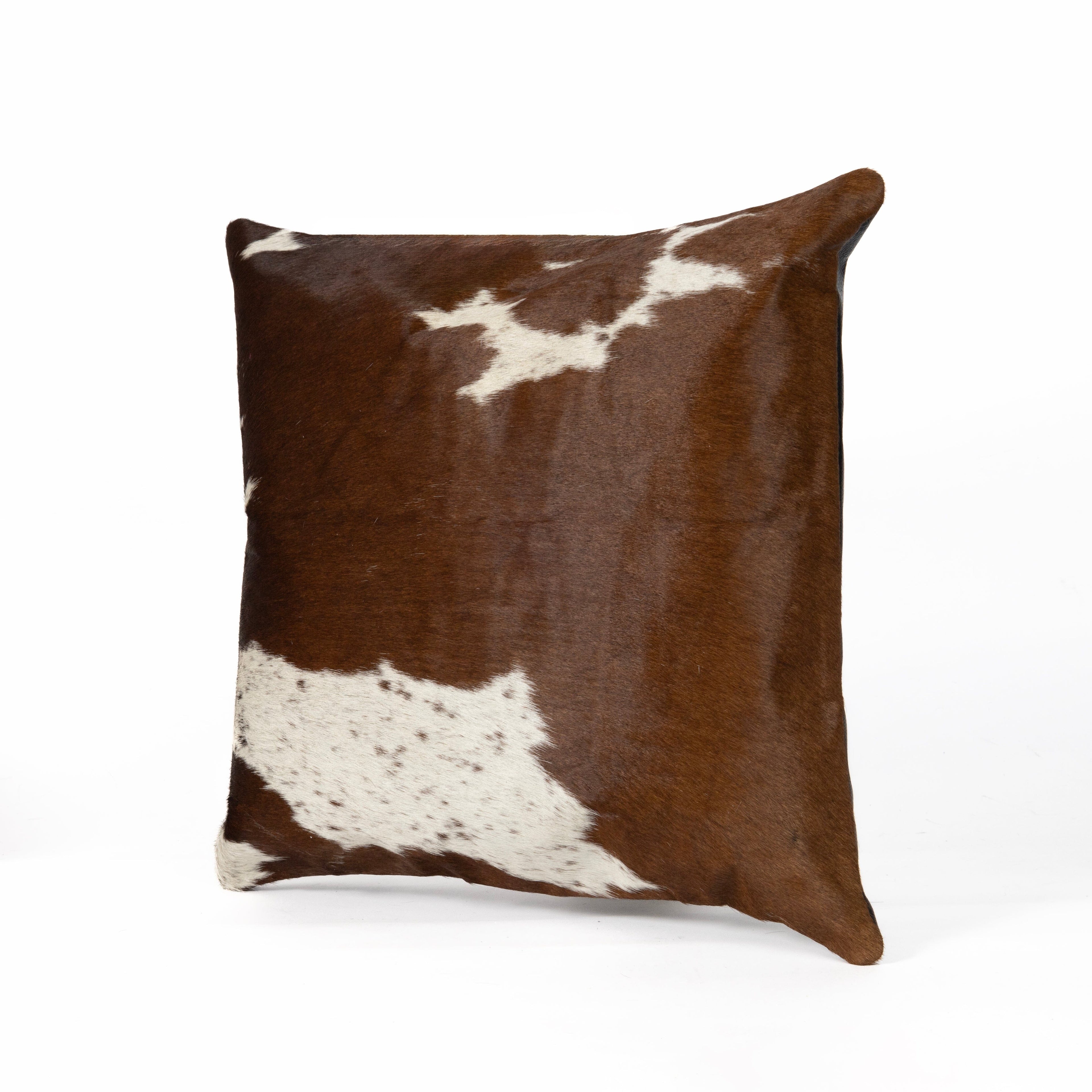 Cowhide Leather Cushion Cover