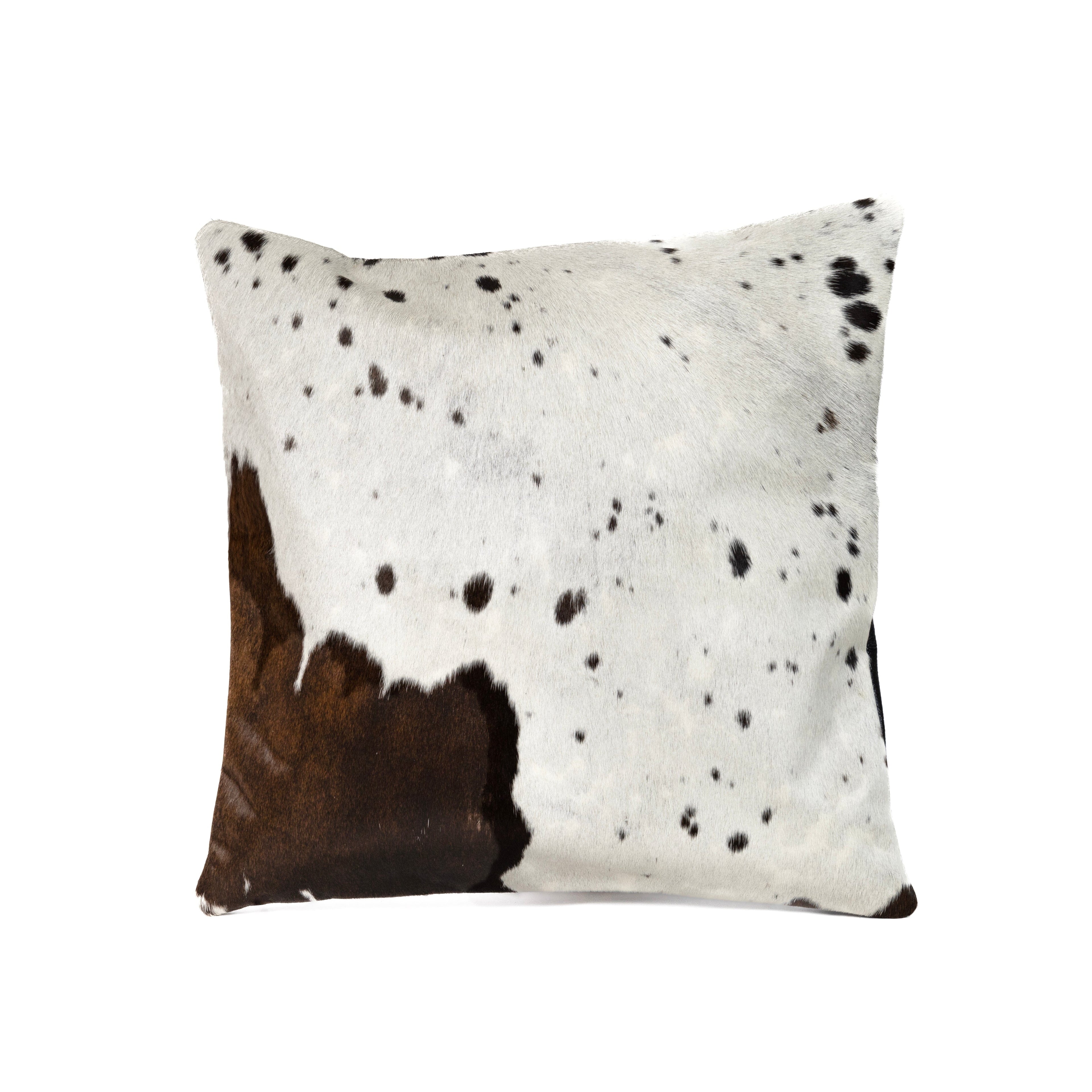 Cowhide Leather Cushion Cover