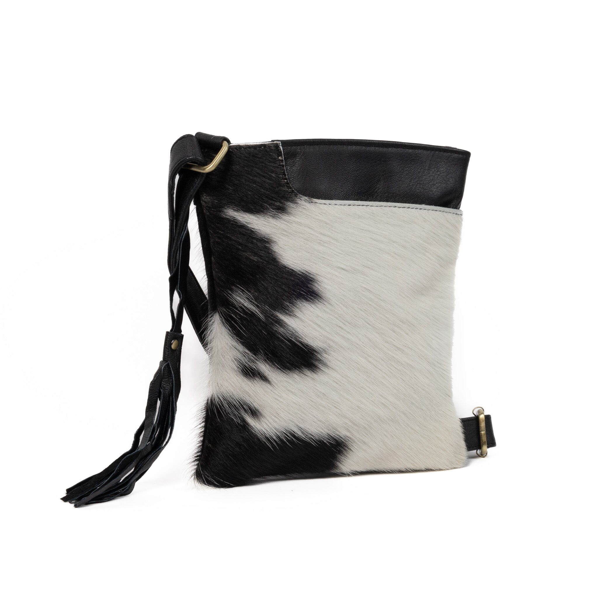 Mini Leather Cowhide Messenger Bag