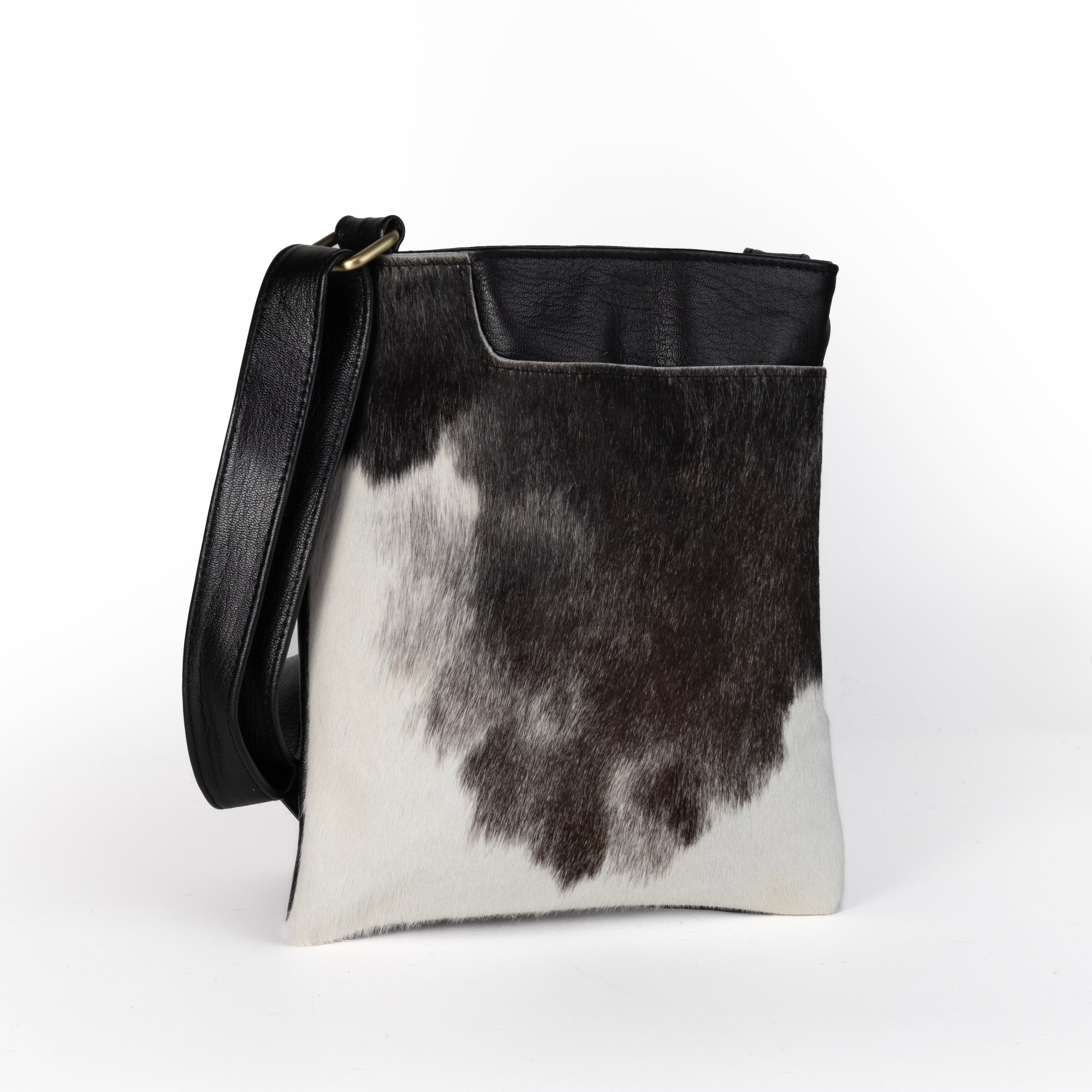 Mini Leather Cowhide Messenger Bag