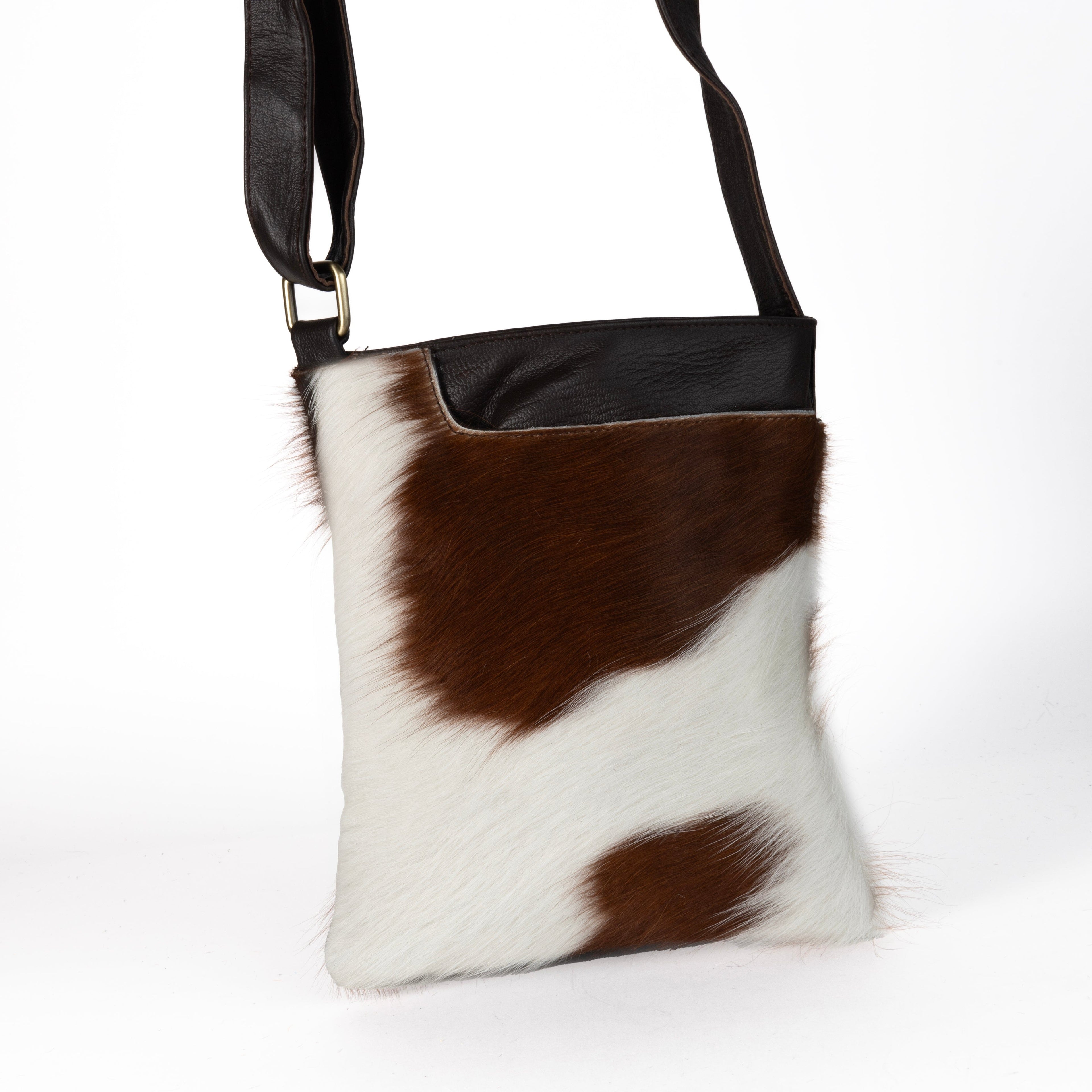 Mini Leather Cowhide Messenger Bag