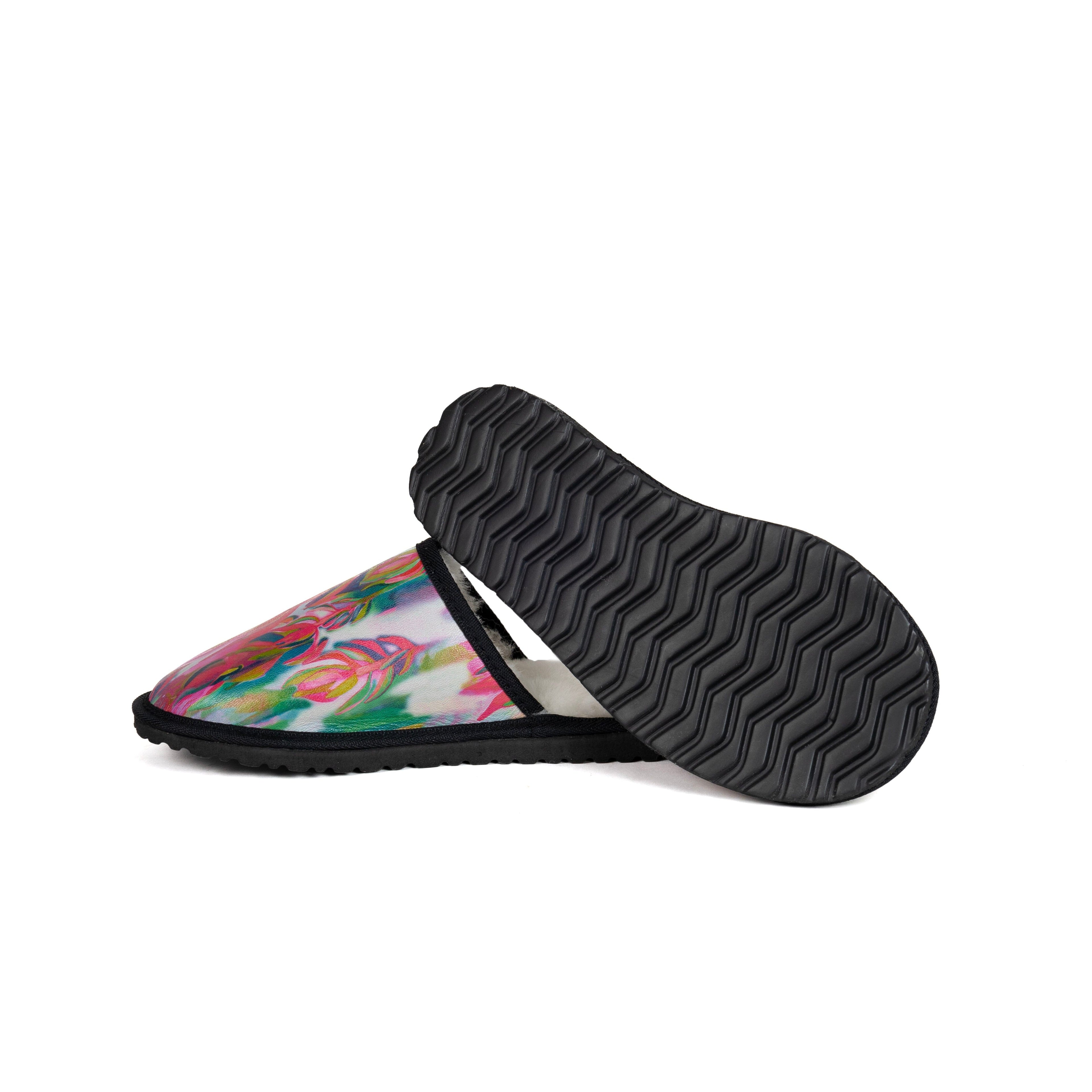 Bouquet Sheepskin Slippers