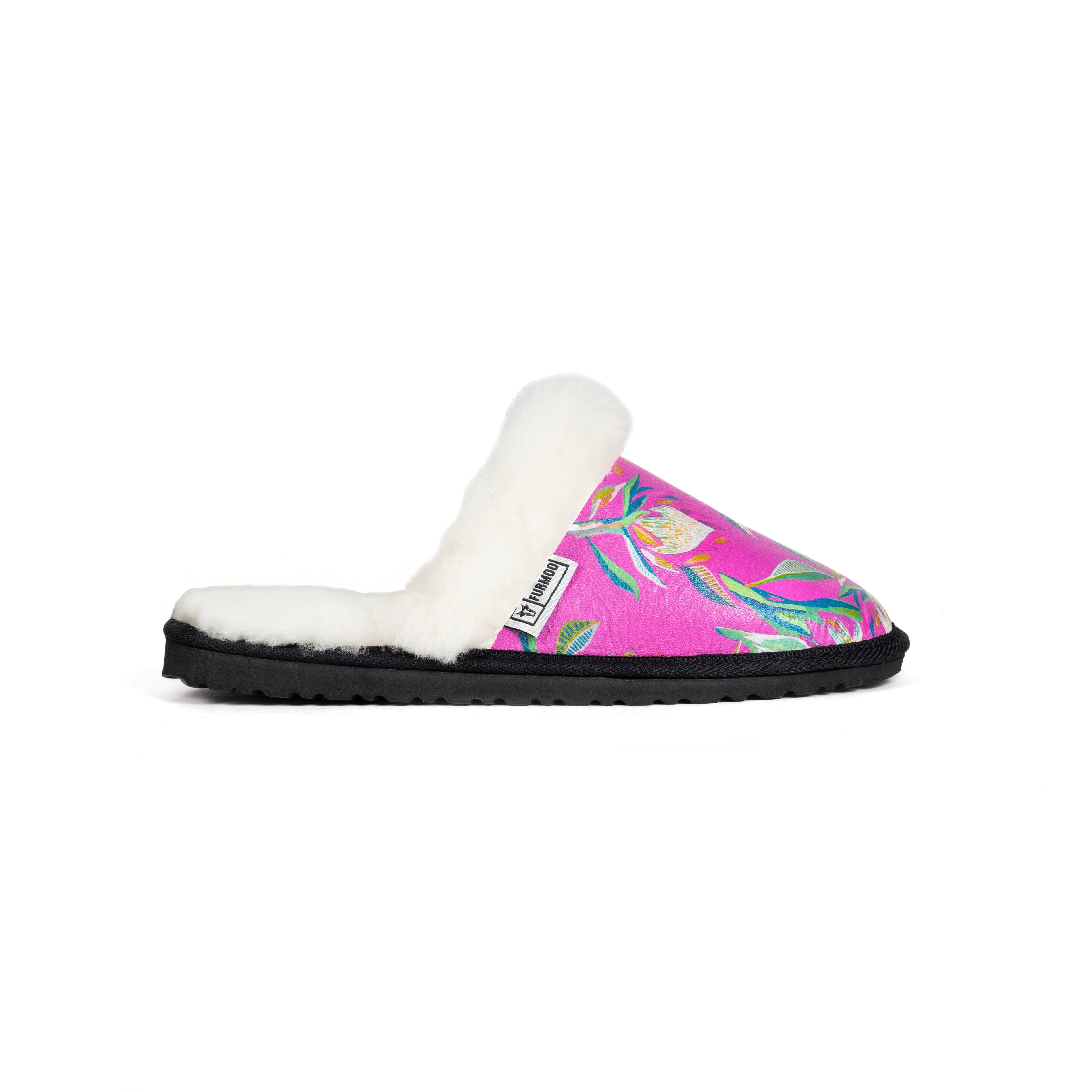 Bouquet Sheepskin Slippers