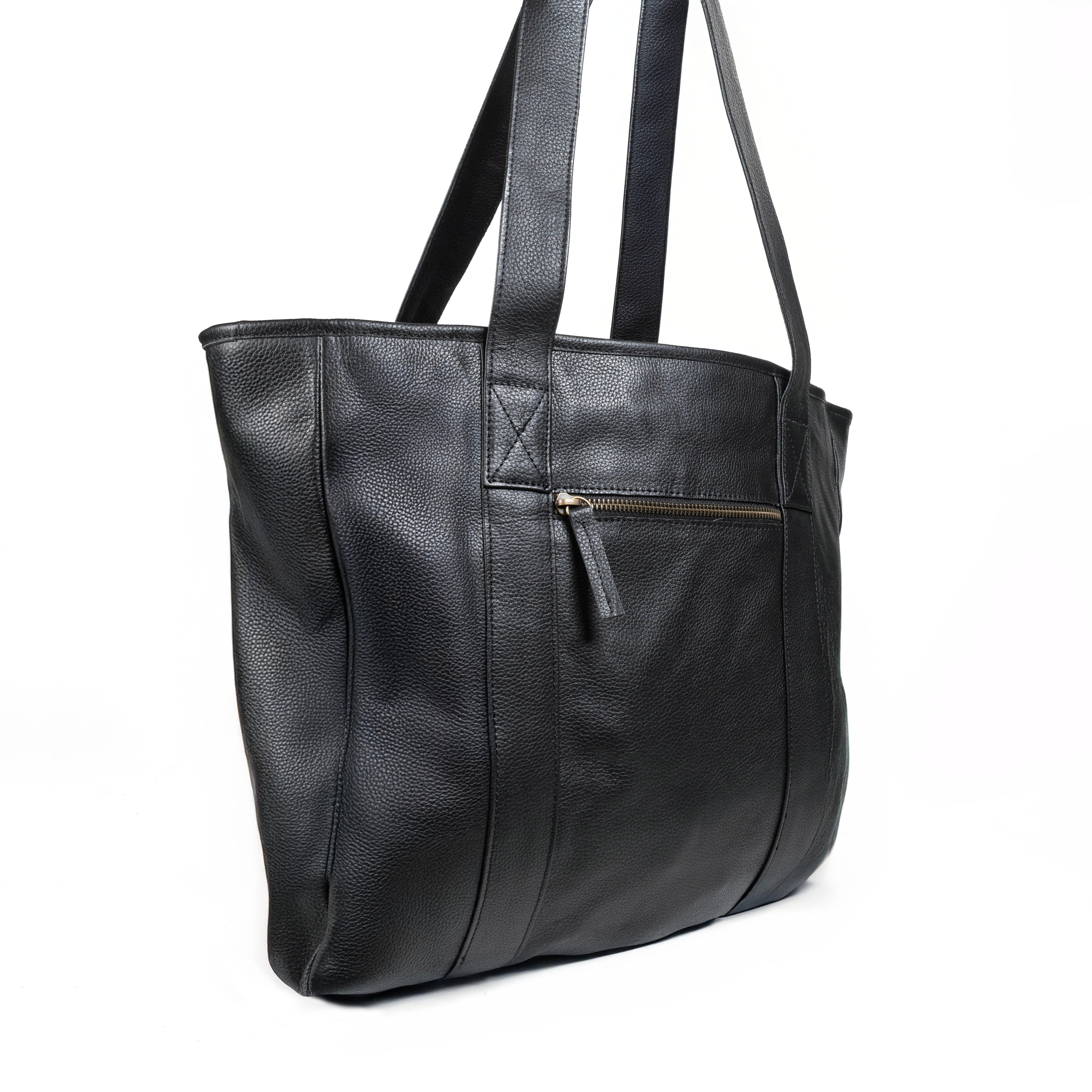 Cowhide Shopper Tote