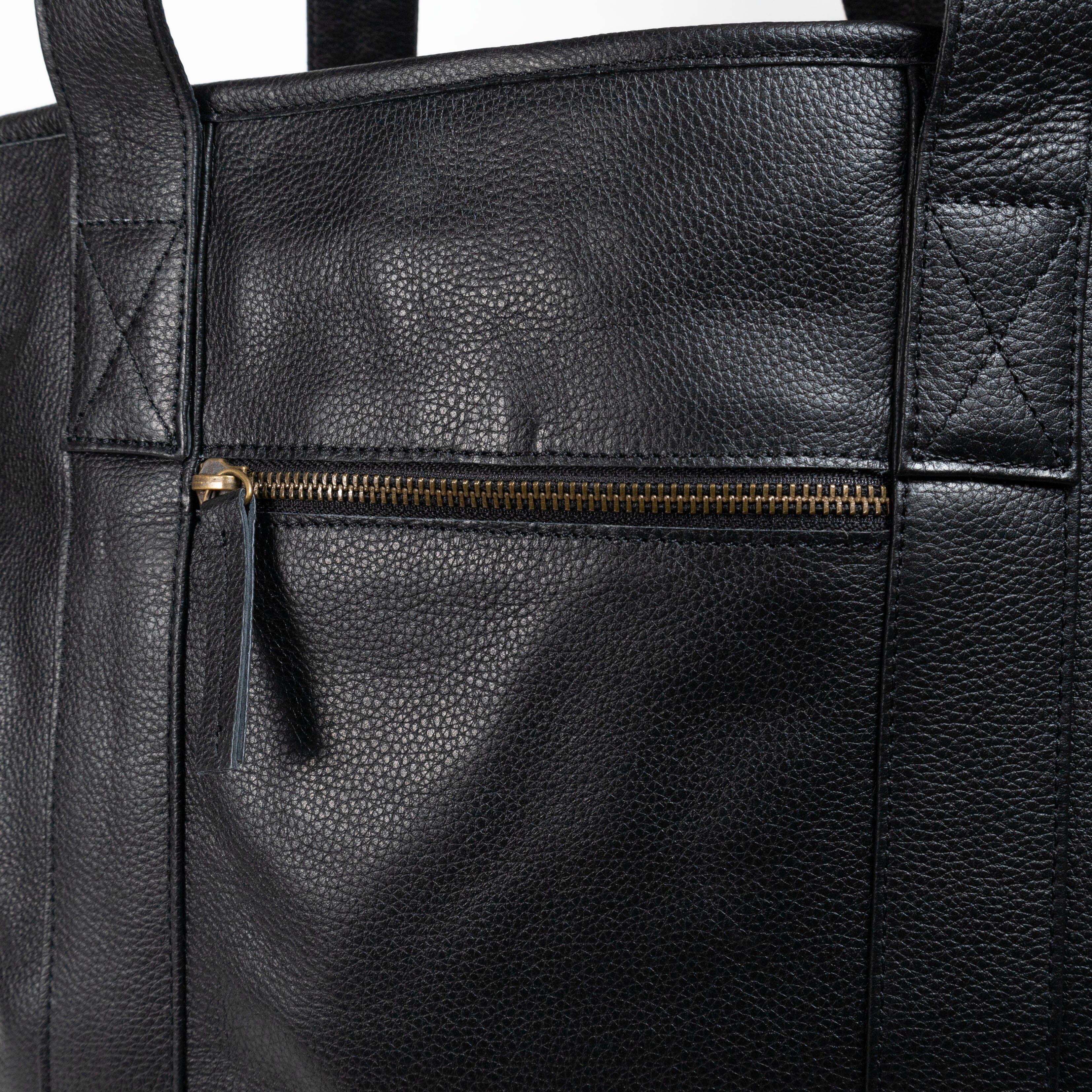 Cowhide Shopper Tote