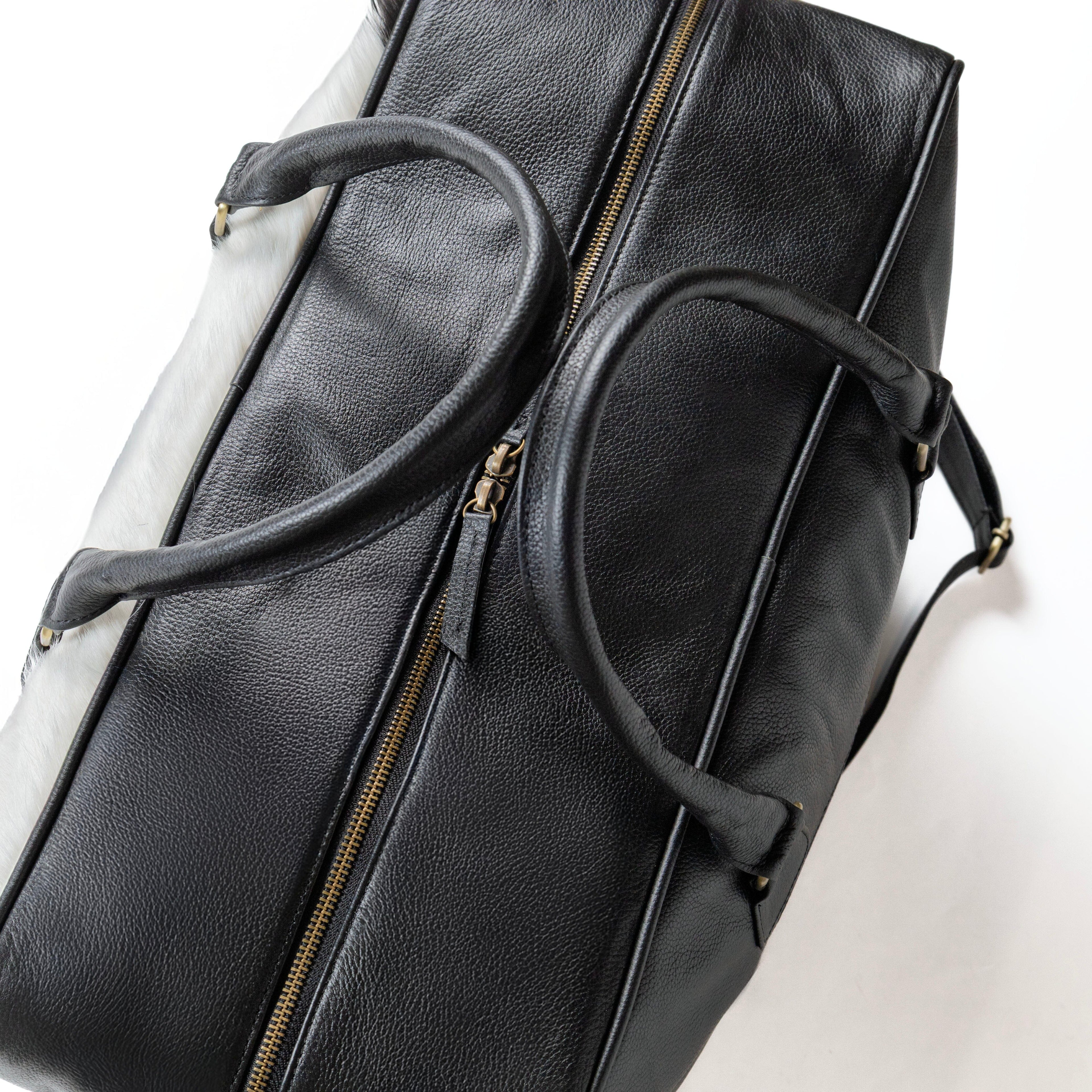 The Ciao Cowhide Travel Bag