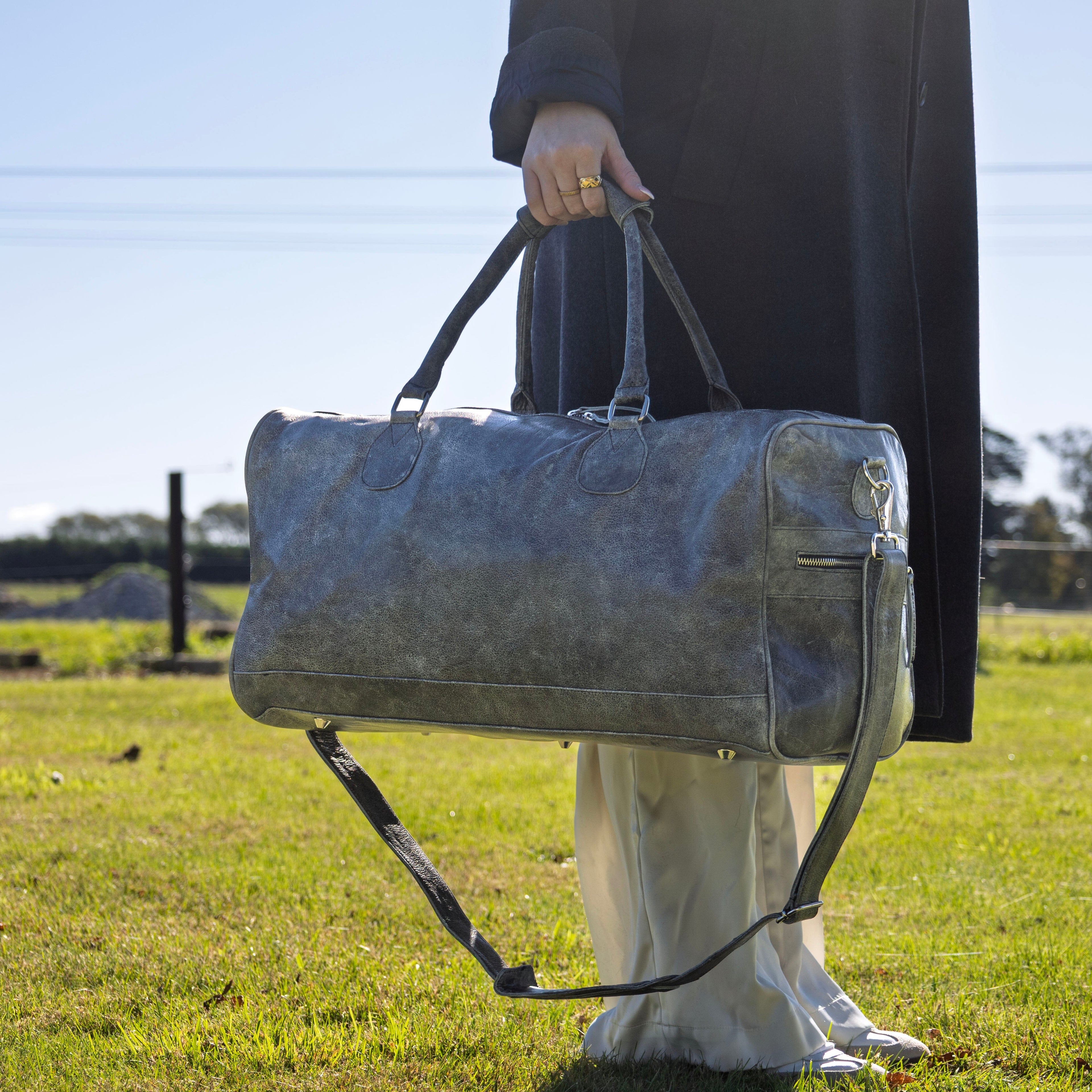 Allure Her Cowhide Travel Bag