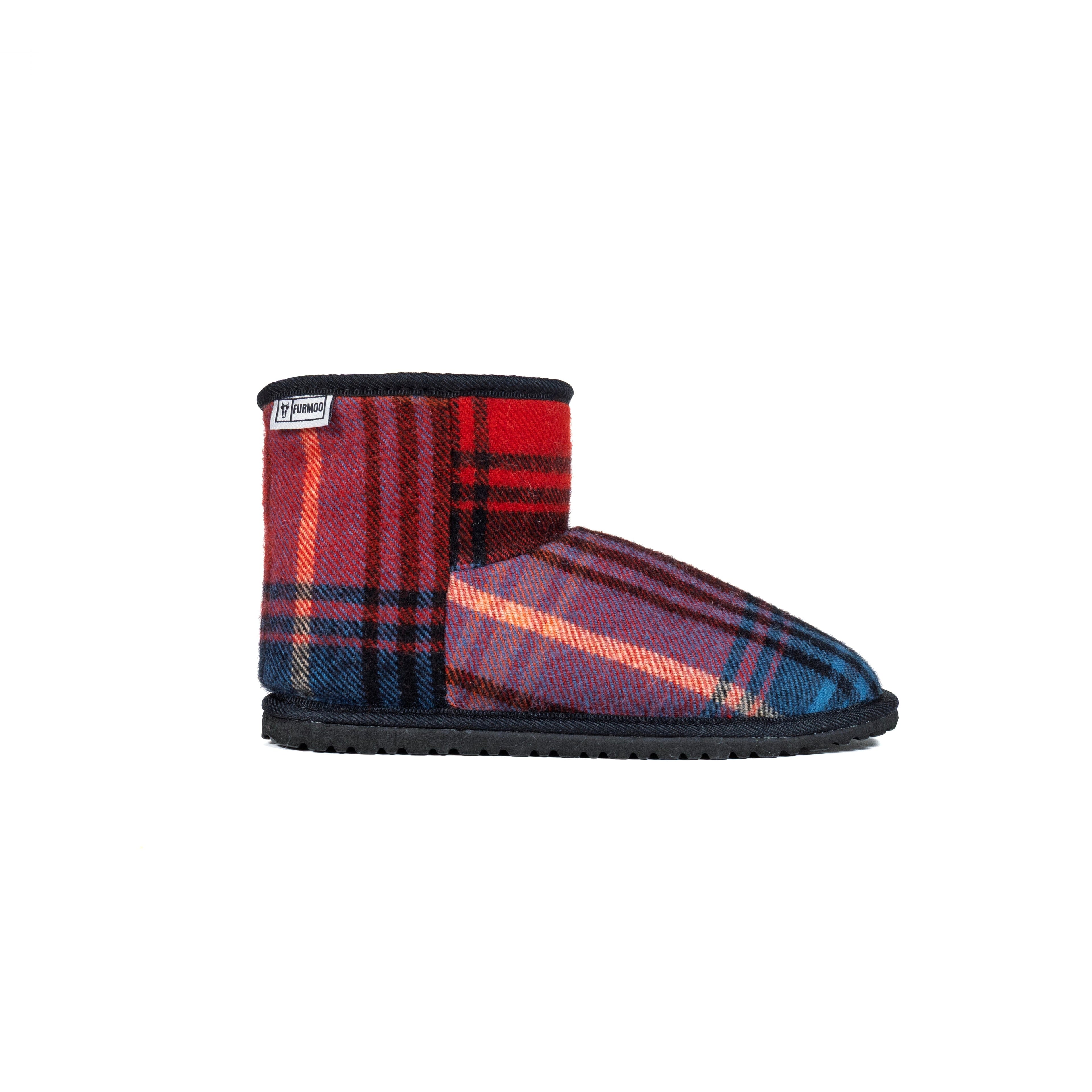 Ruby Tartan Short Boot