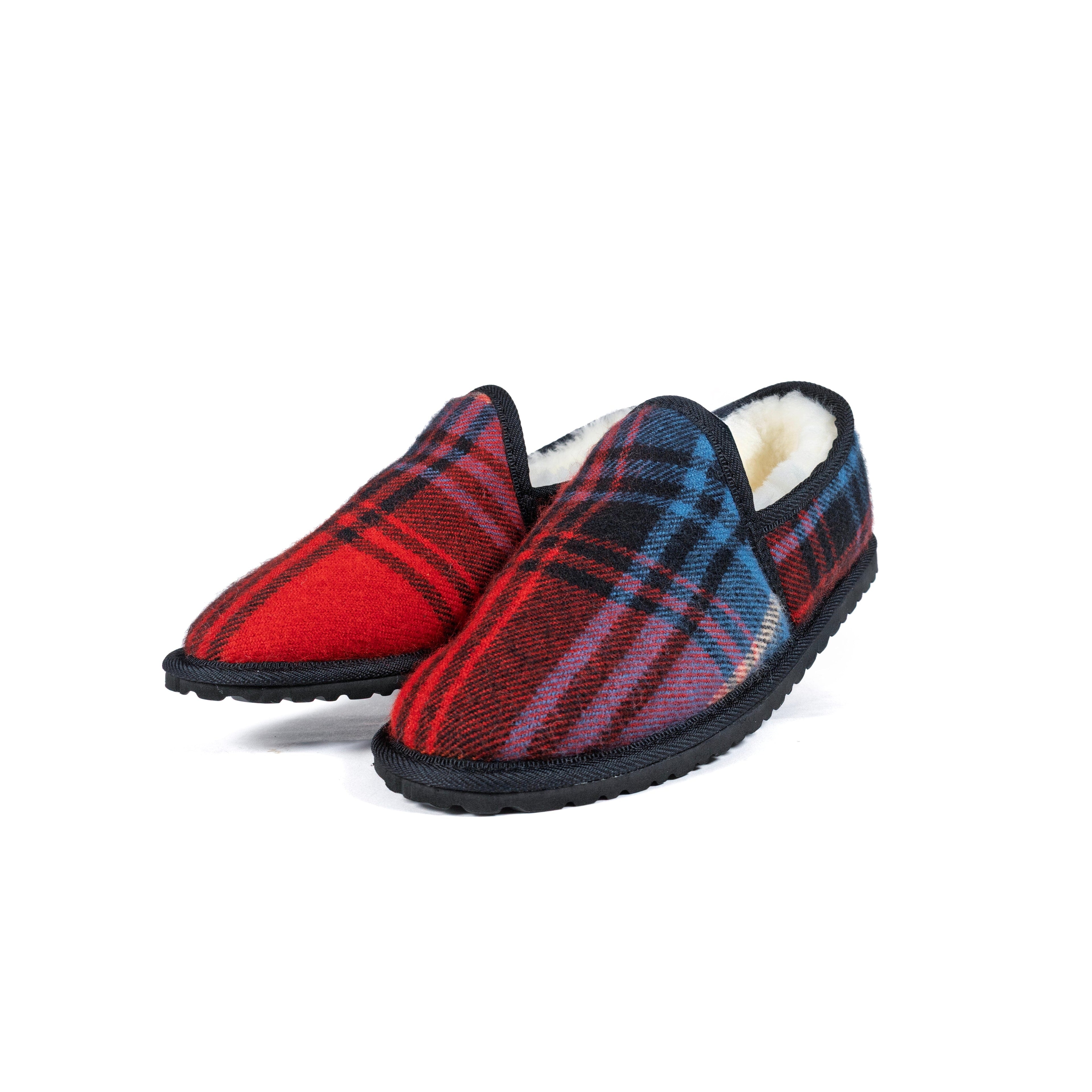 Enclosed Ruby Tartan Moodle
