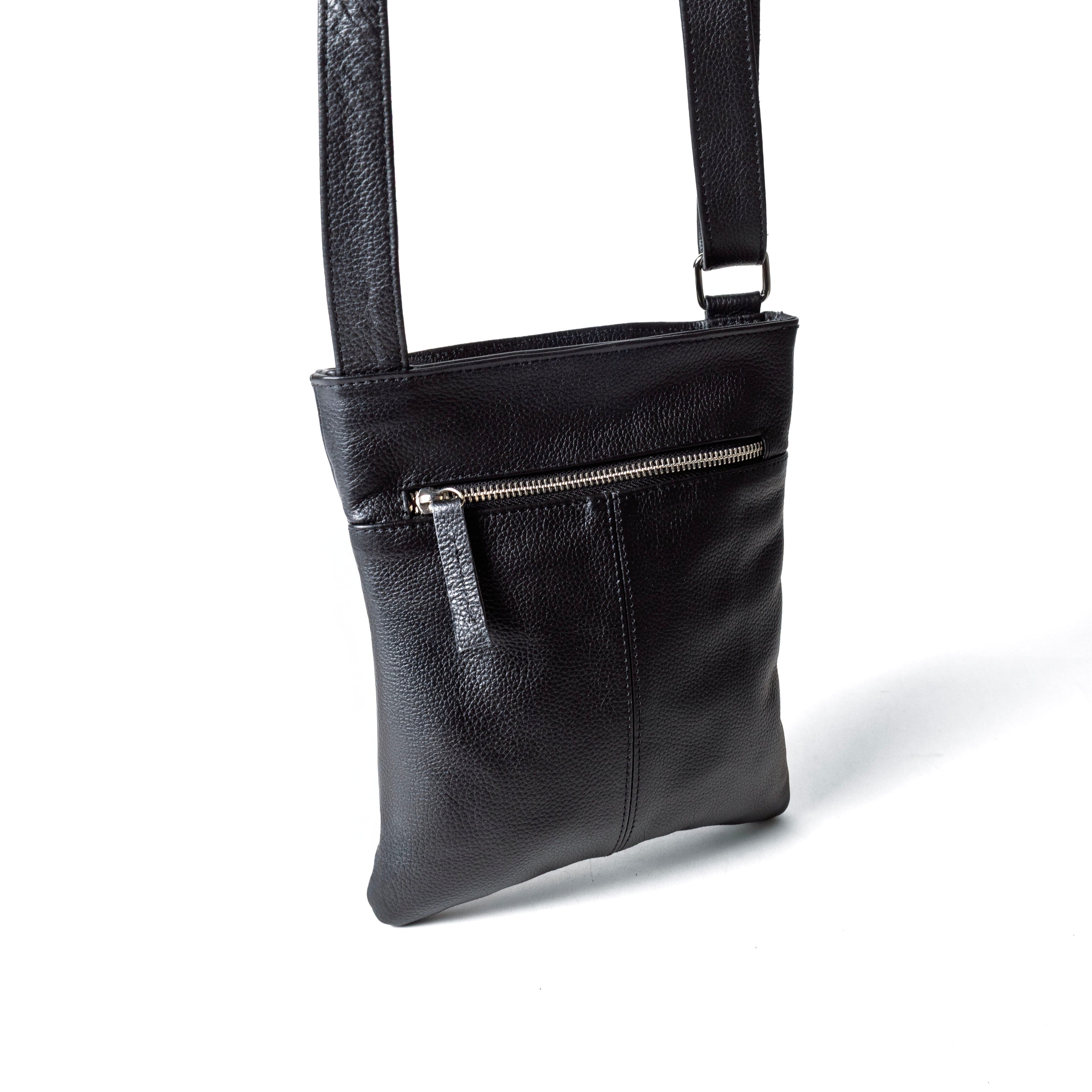 Mini Leather Cowhide Messenger Bag