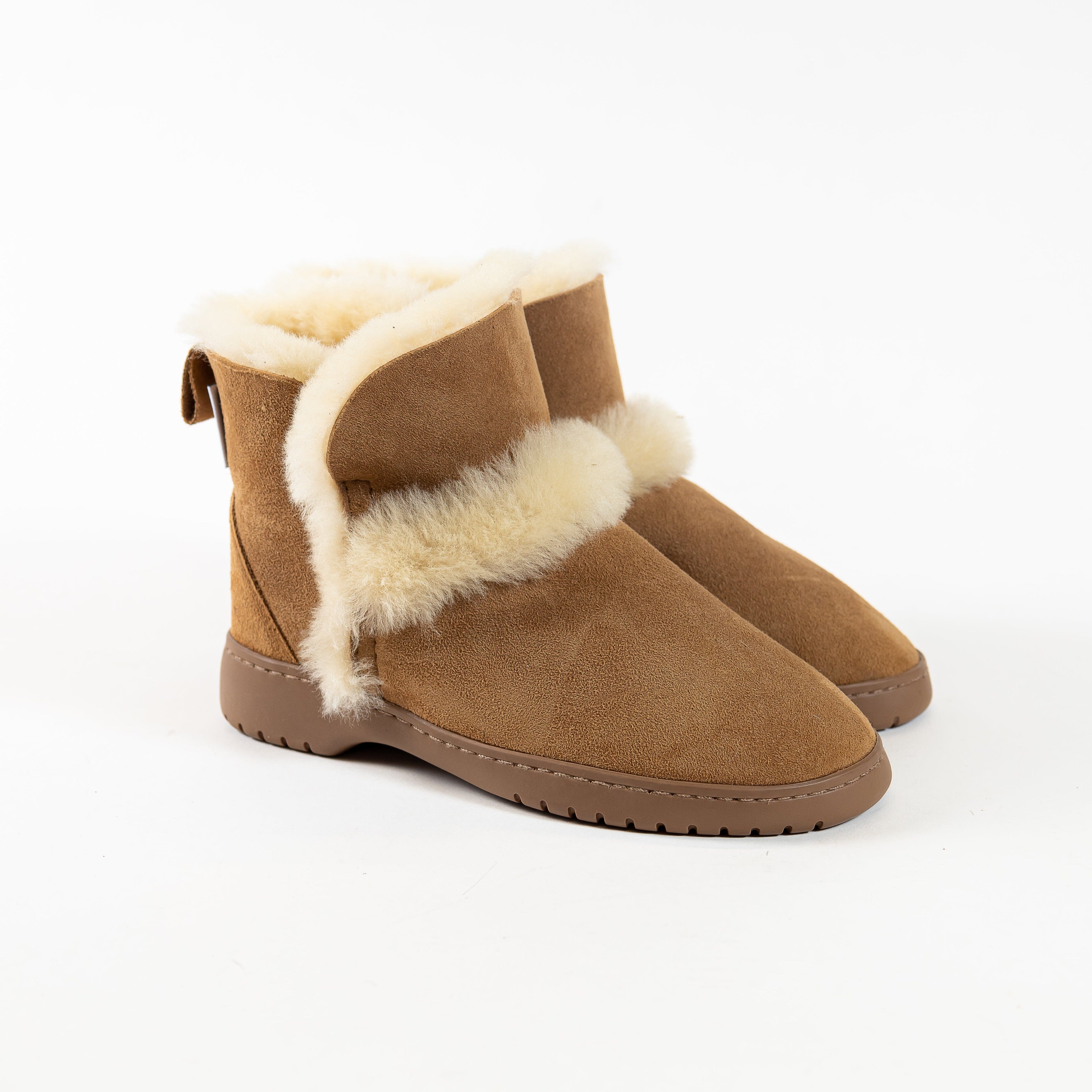 Spilled Wool Mini Sheepskin Boot