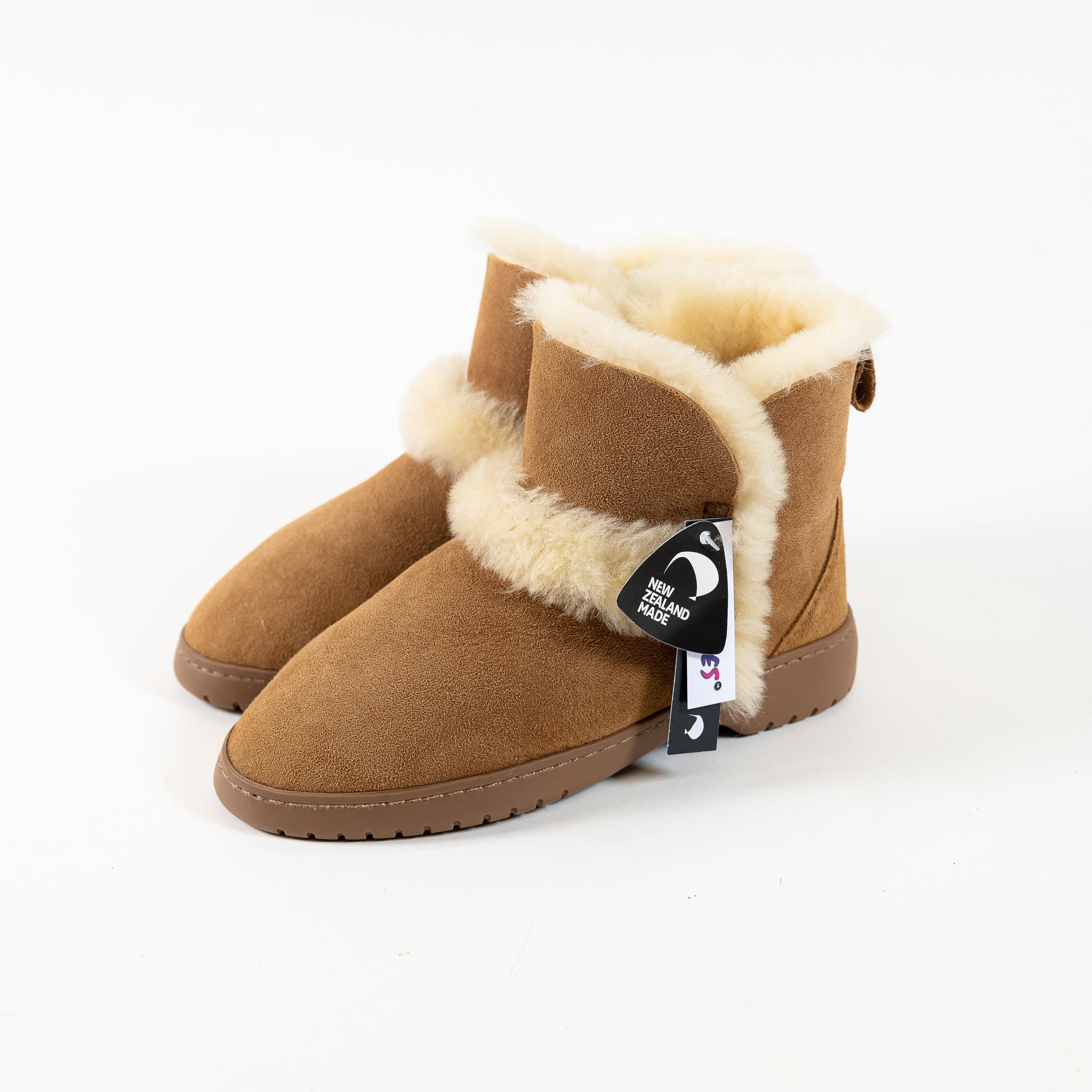 Spilled Wool Mini Sheepskin Boot