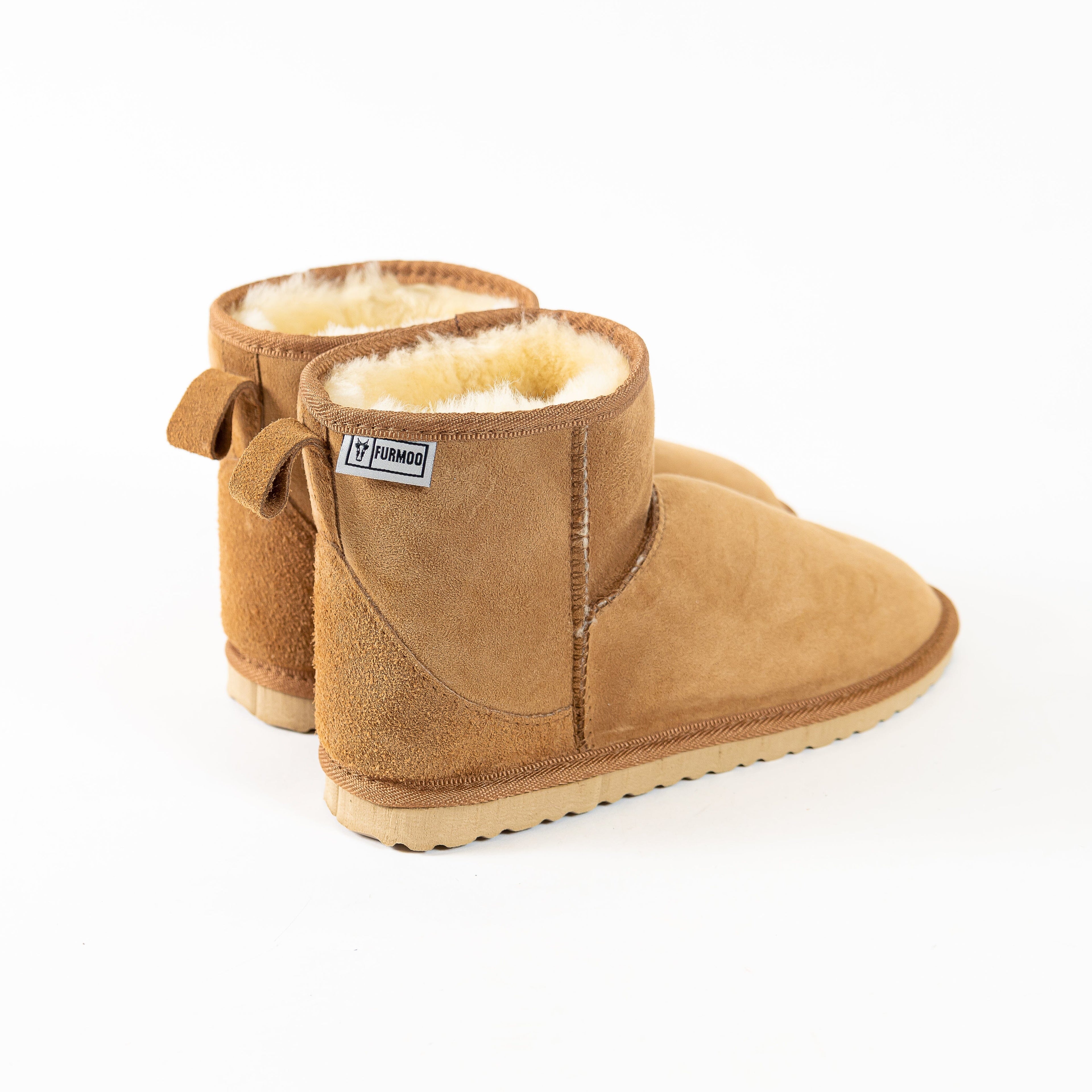 Calico Twinface Sheepskin Low Boot