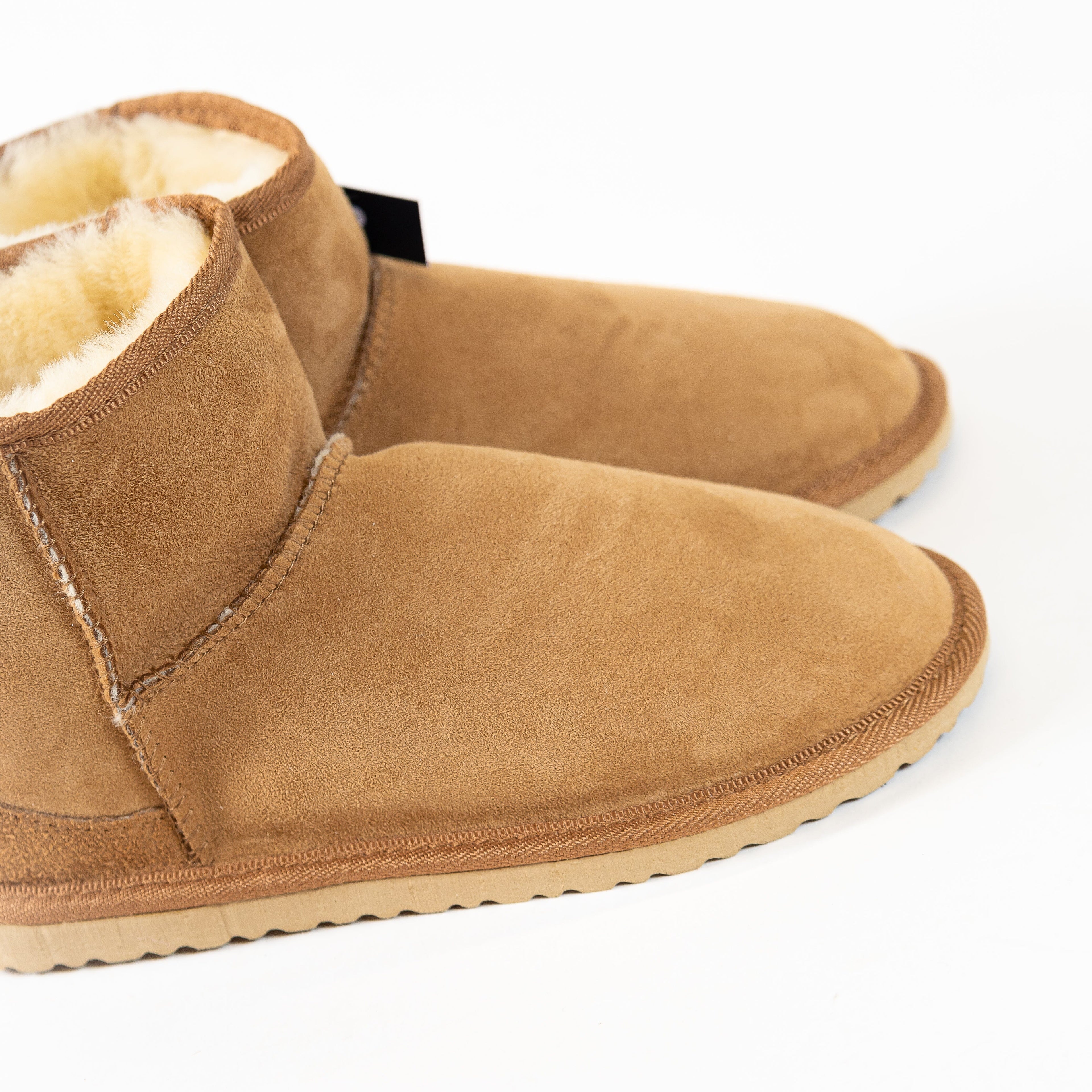 Calico Twinface Sheepskin Low Boot
