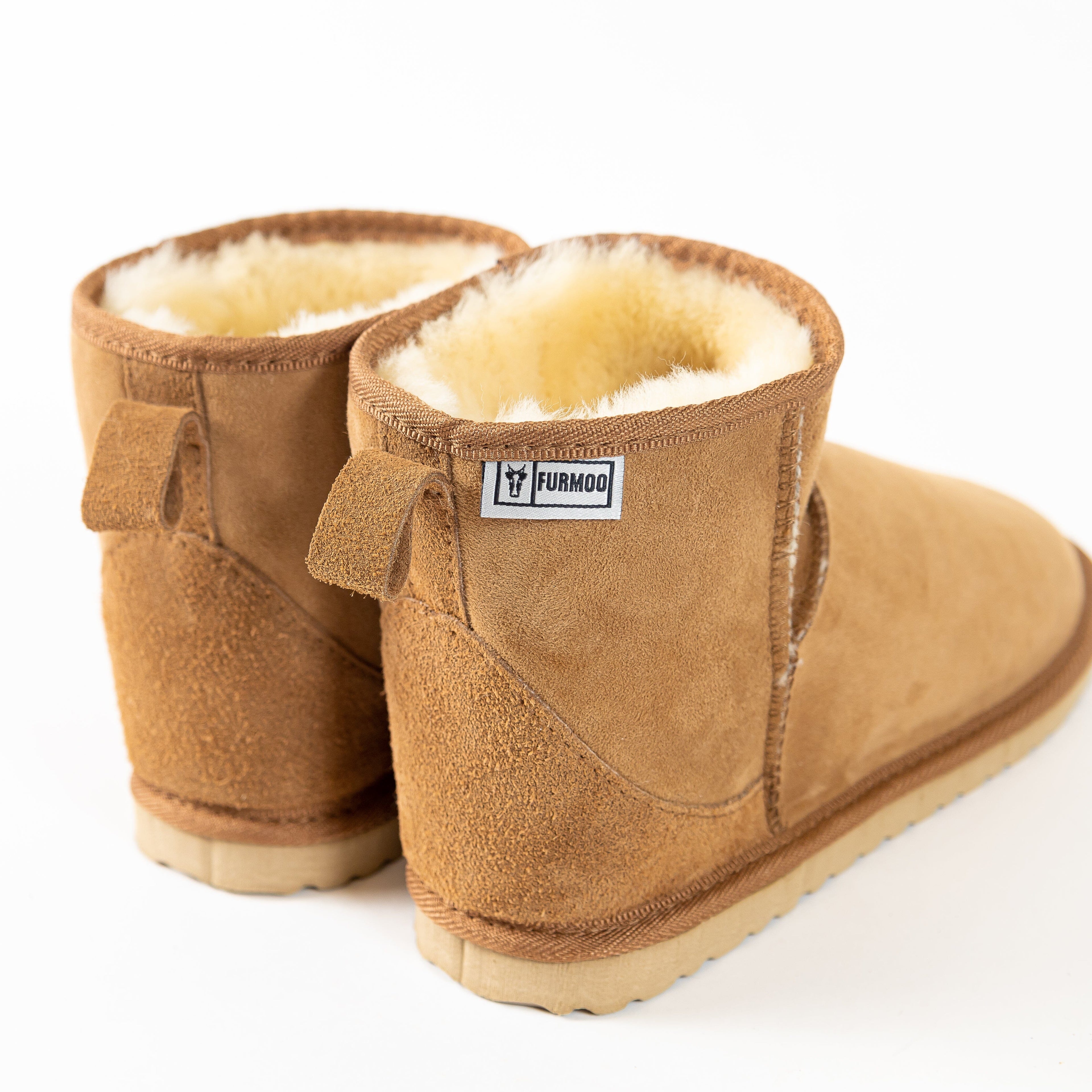 Calico Twinface Sheepskin Low Boot