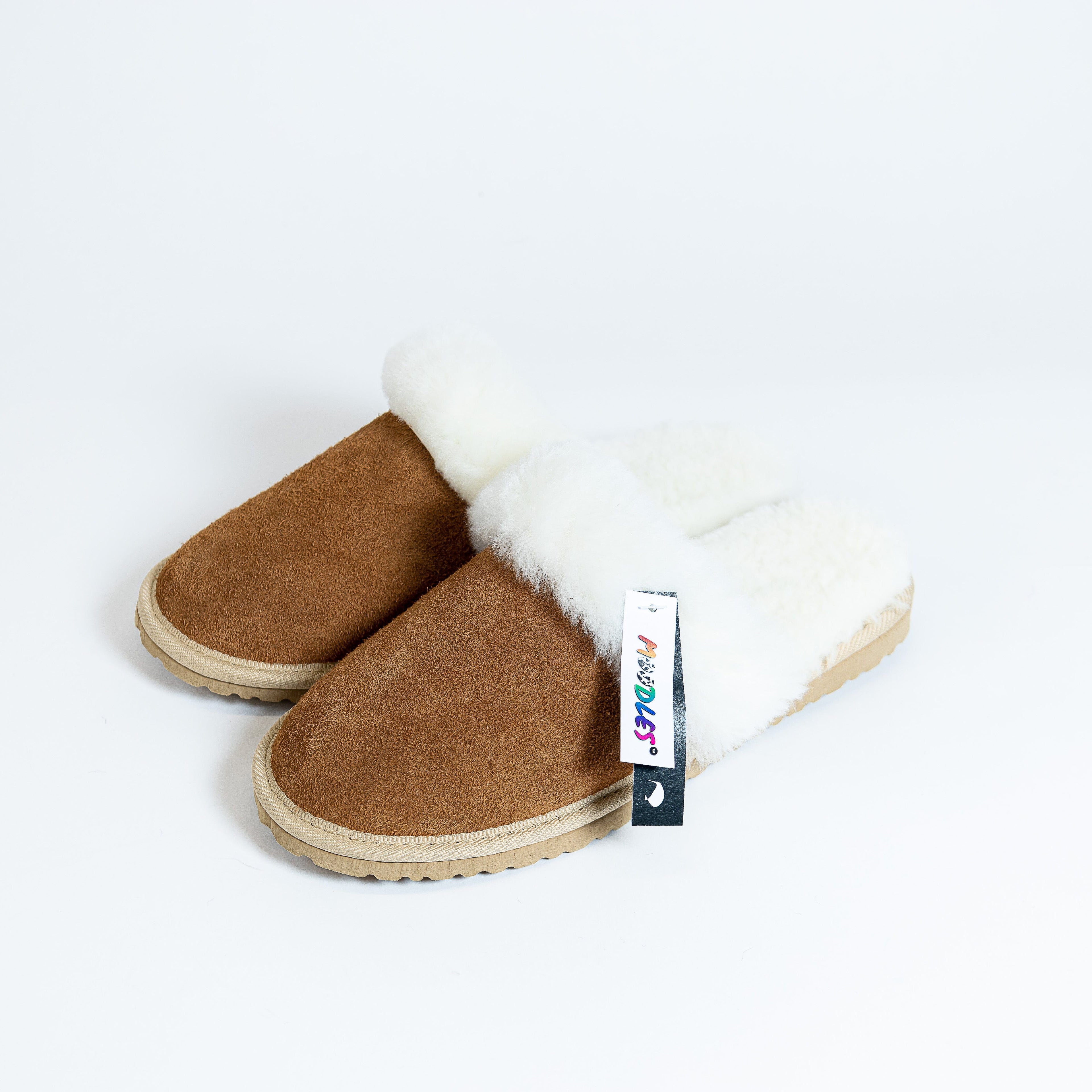 The Suede Sheepskin Slipper