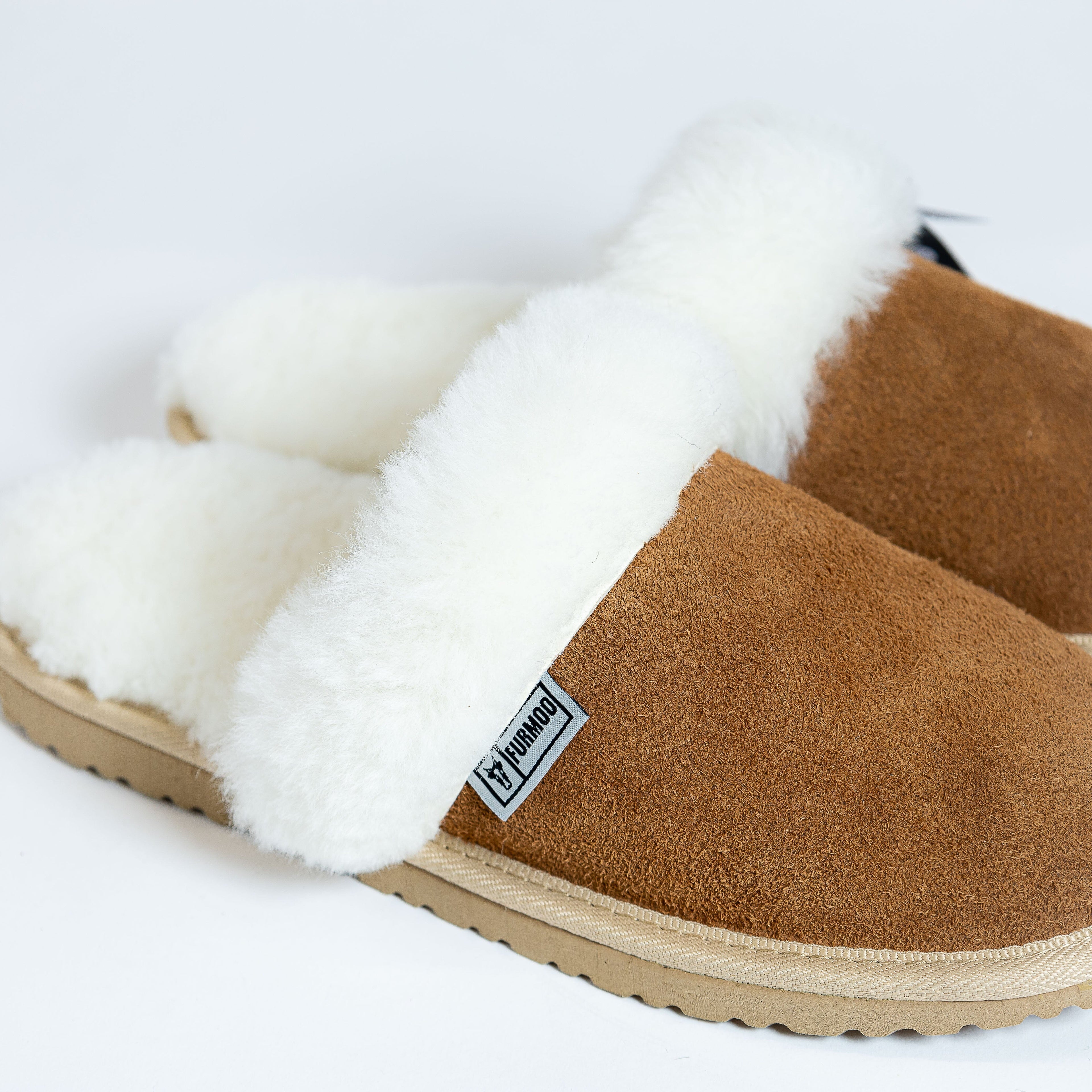 The Suede Sheepskin Slipper