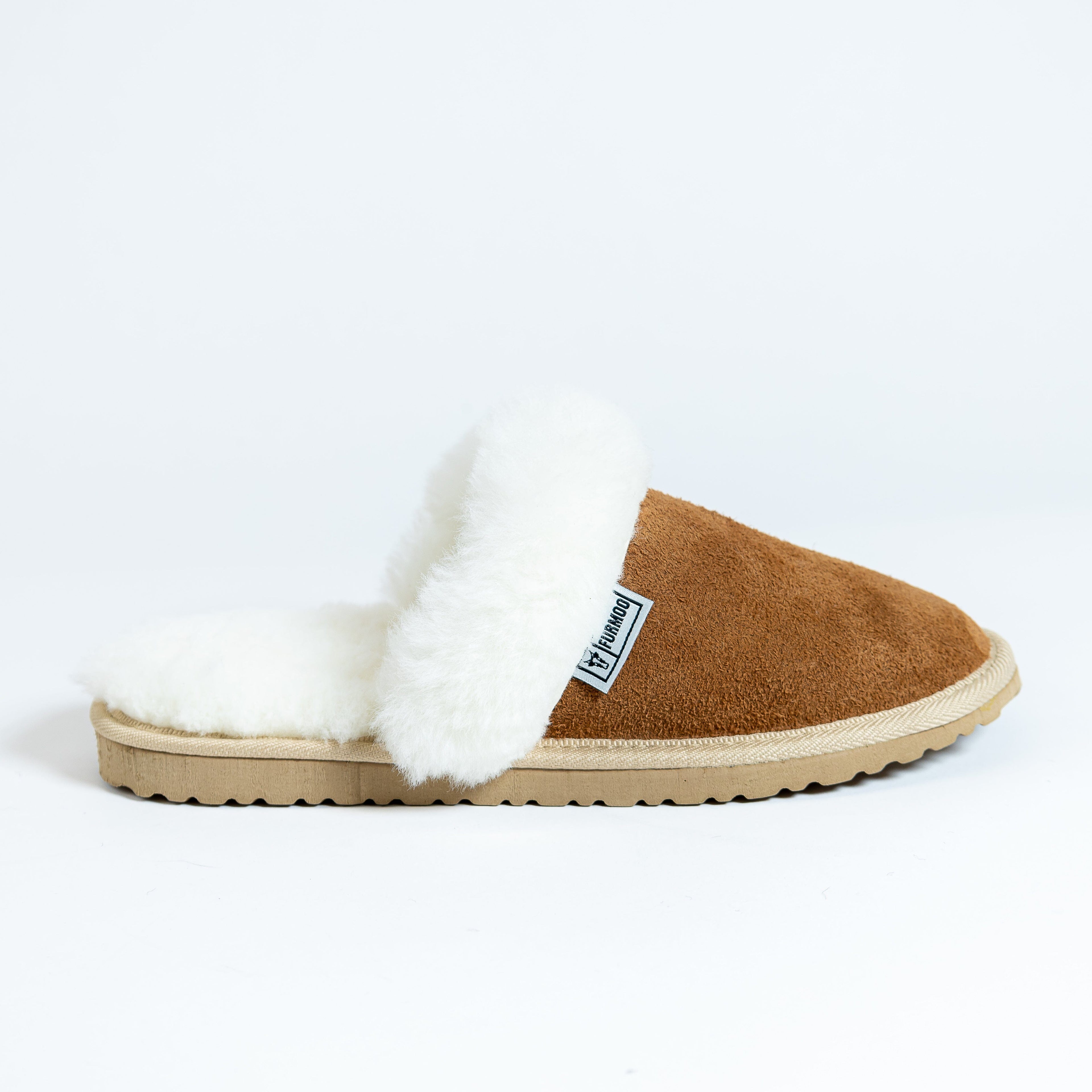 The Suede Sheepskin Slipper