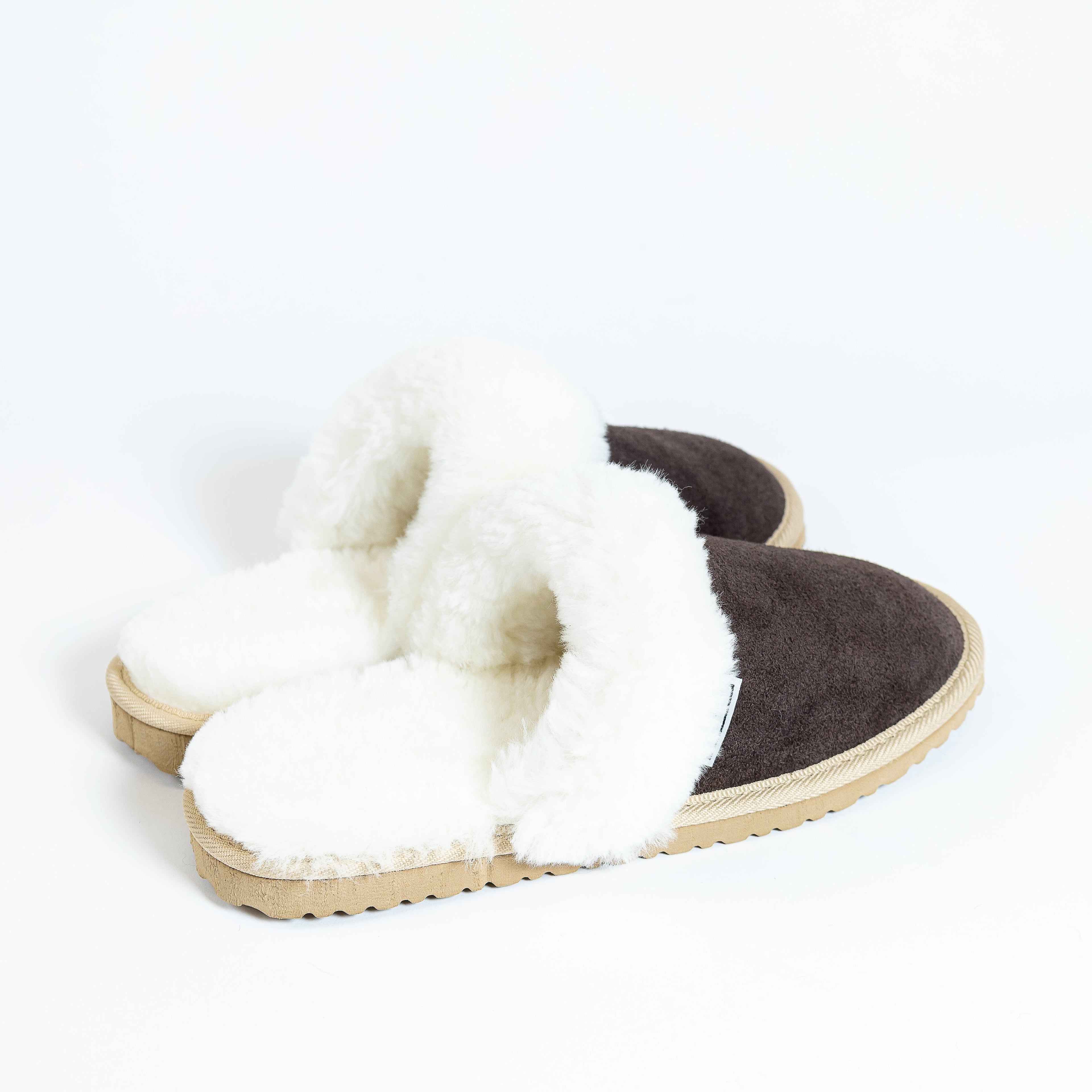 The Suede Sheepskin Slipper