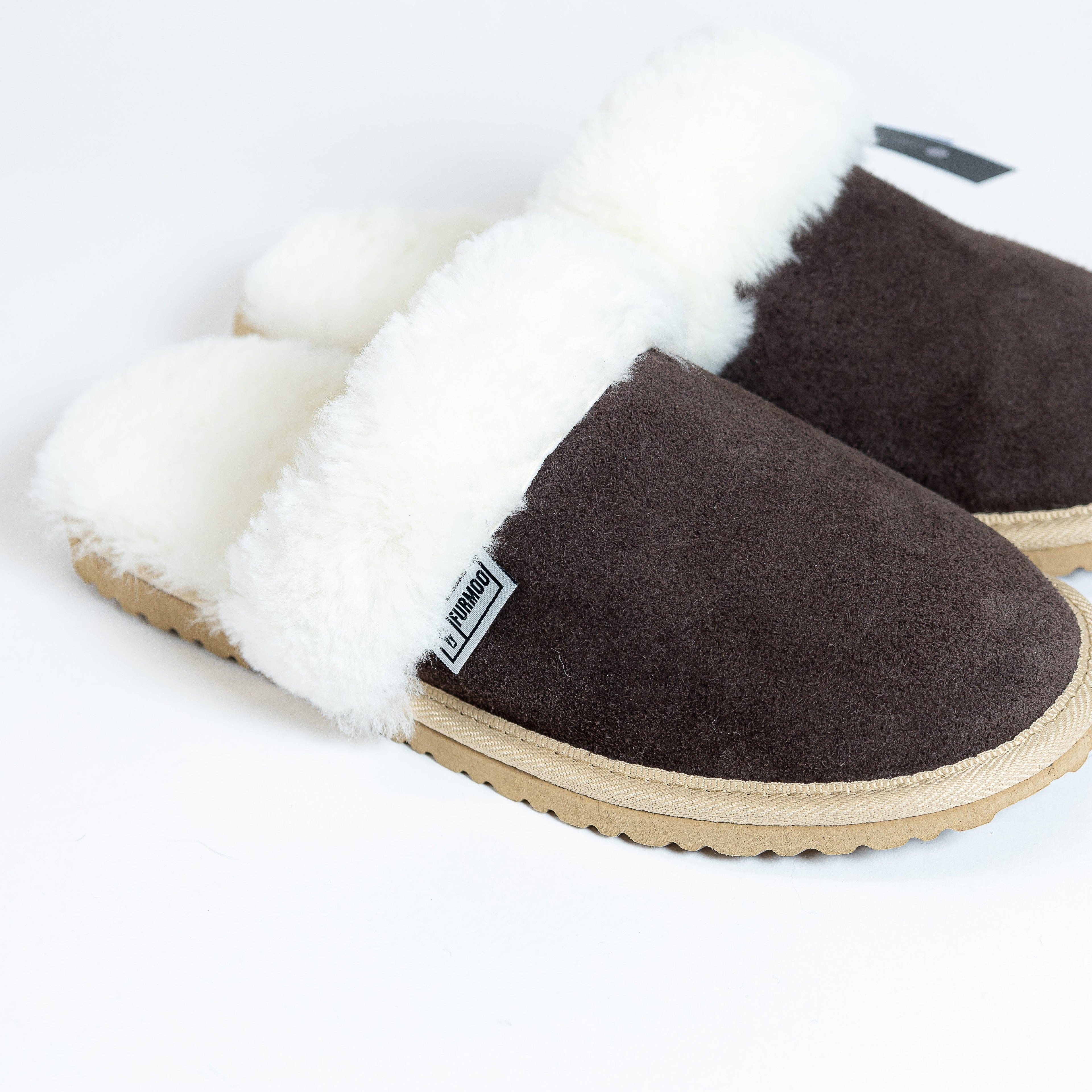 The Suede Sheepskin Slipper