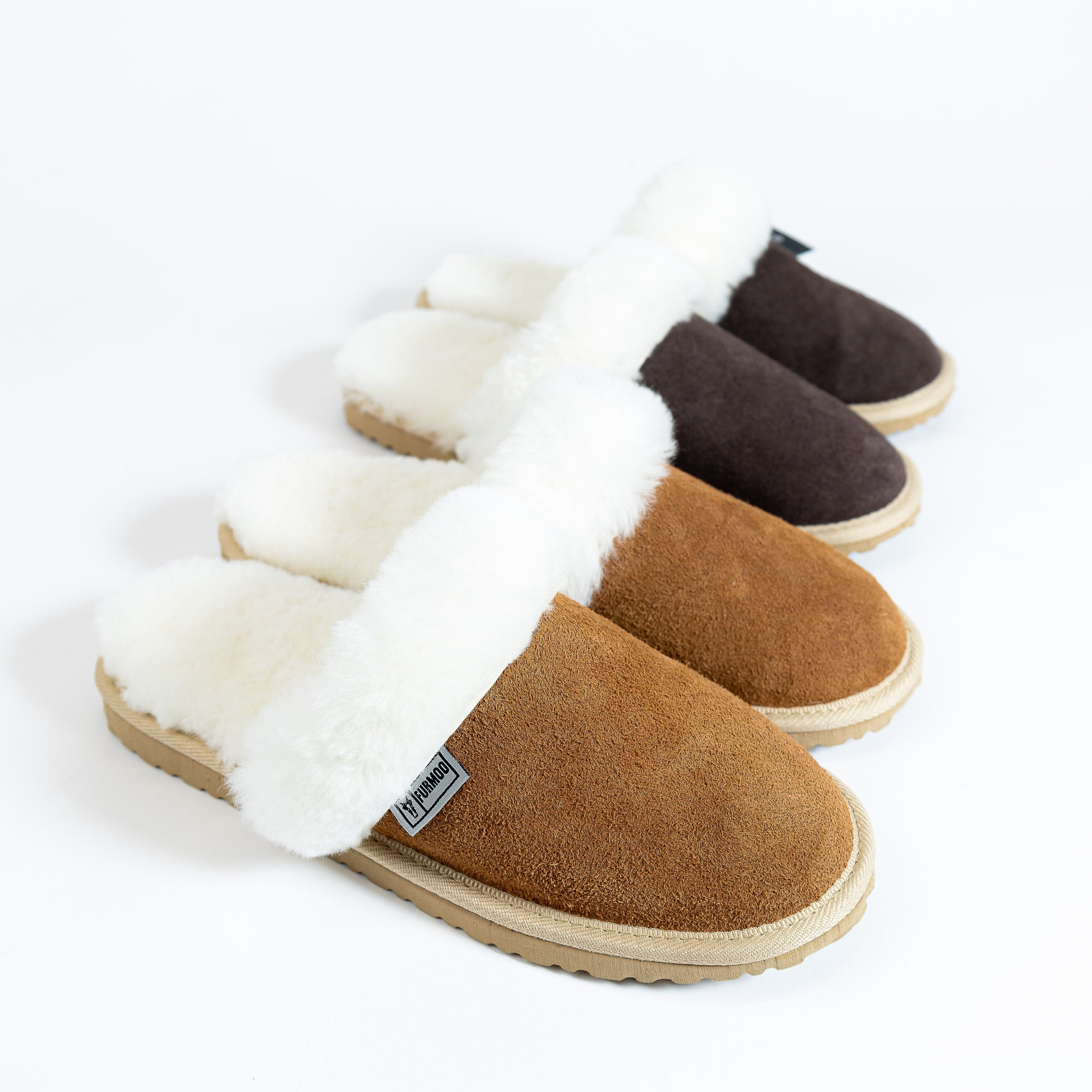 The Suede Sheepskin Slipper