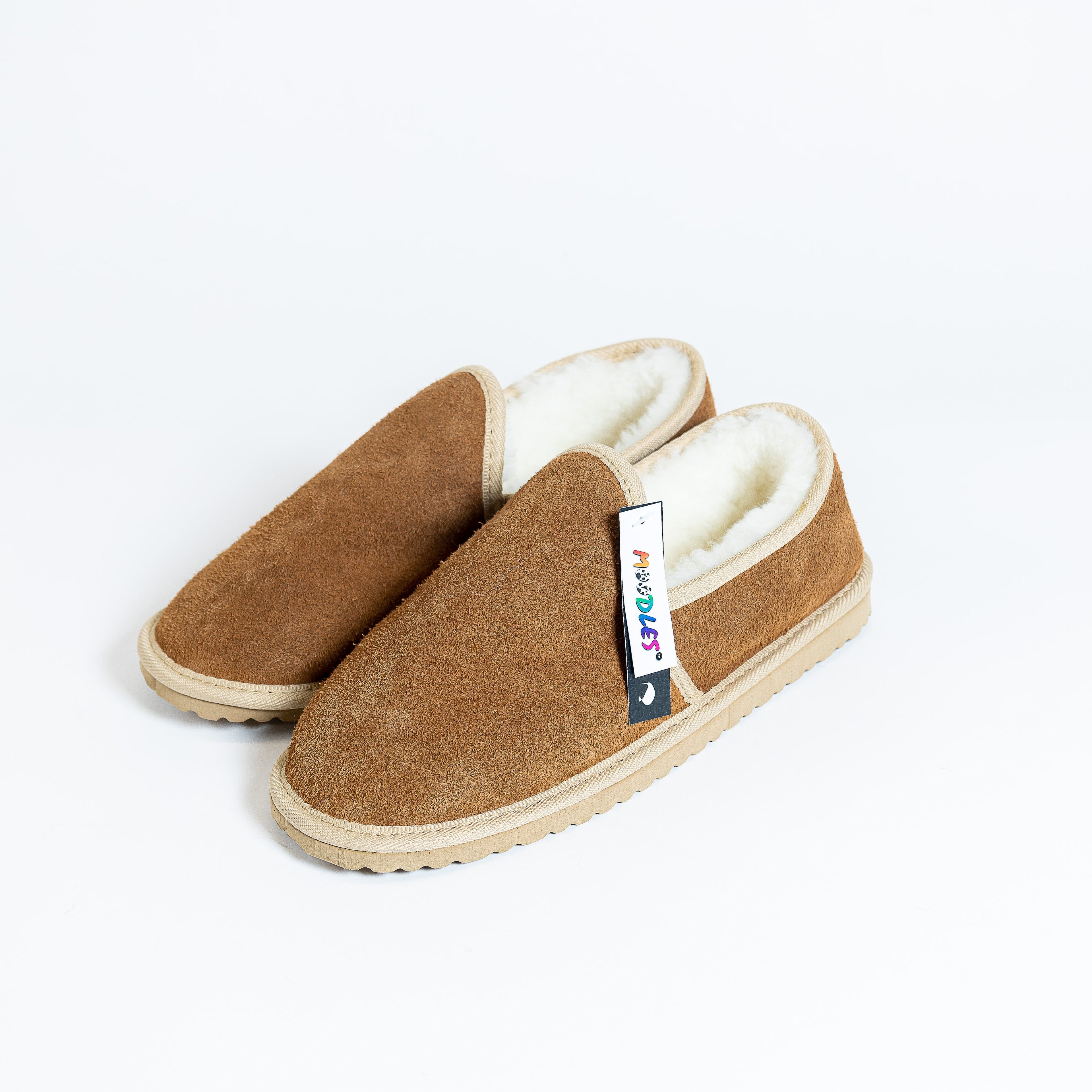 The Suede Enclosed Sheepskin Slipper