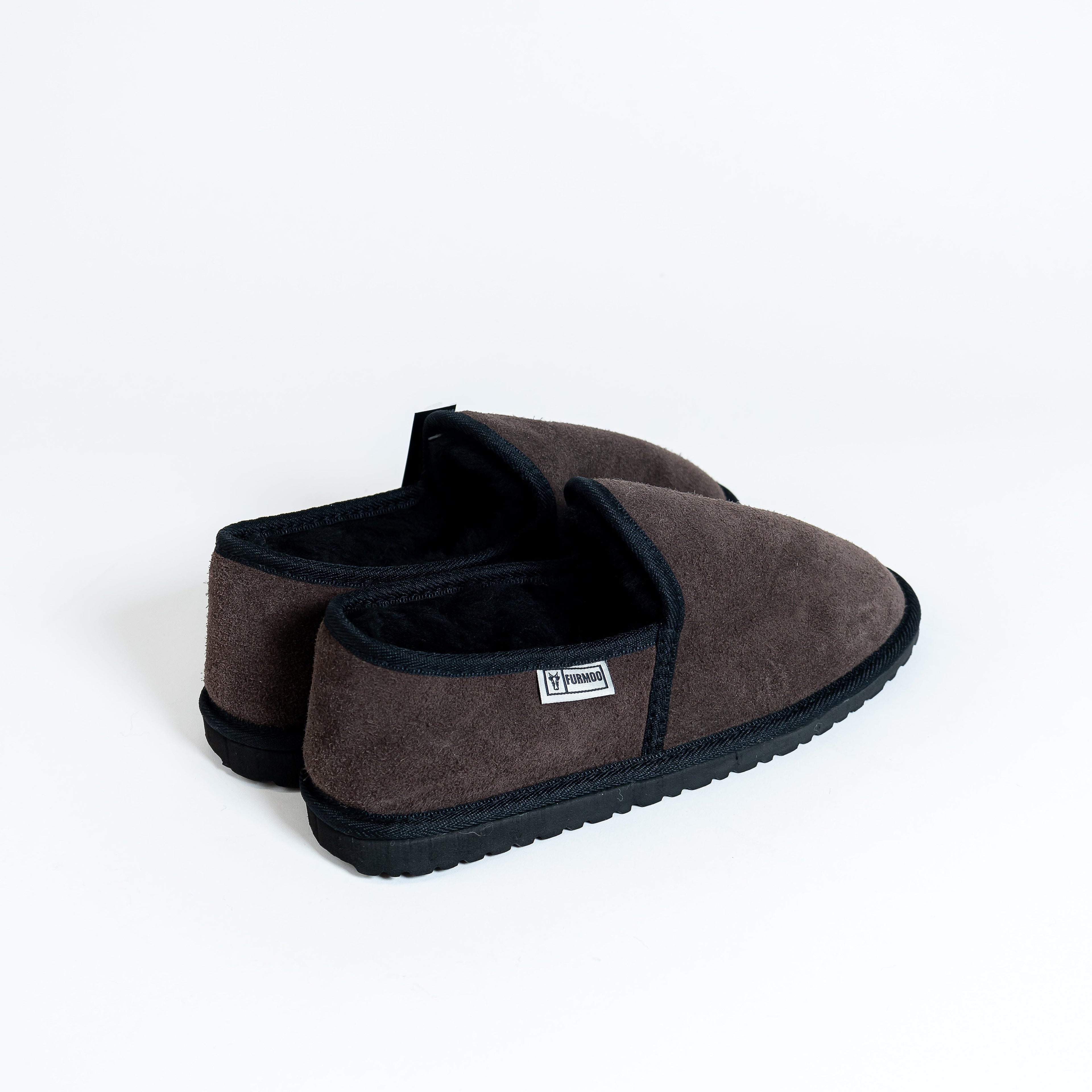 The Suede Enclosed Sheepskin Slipper
