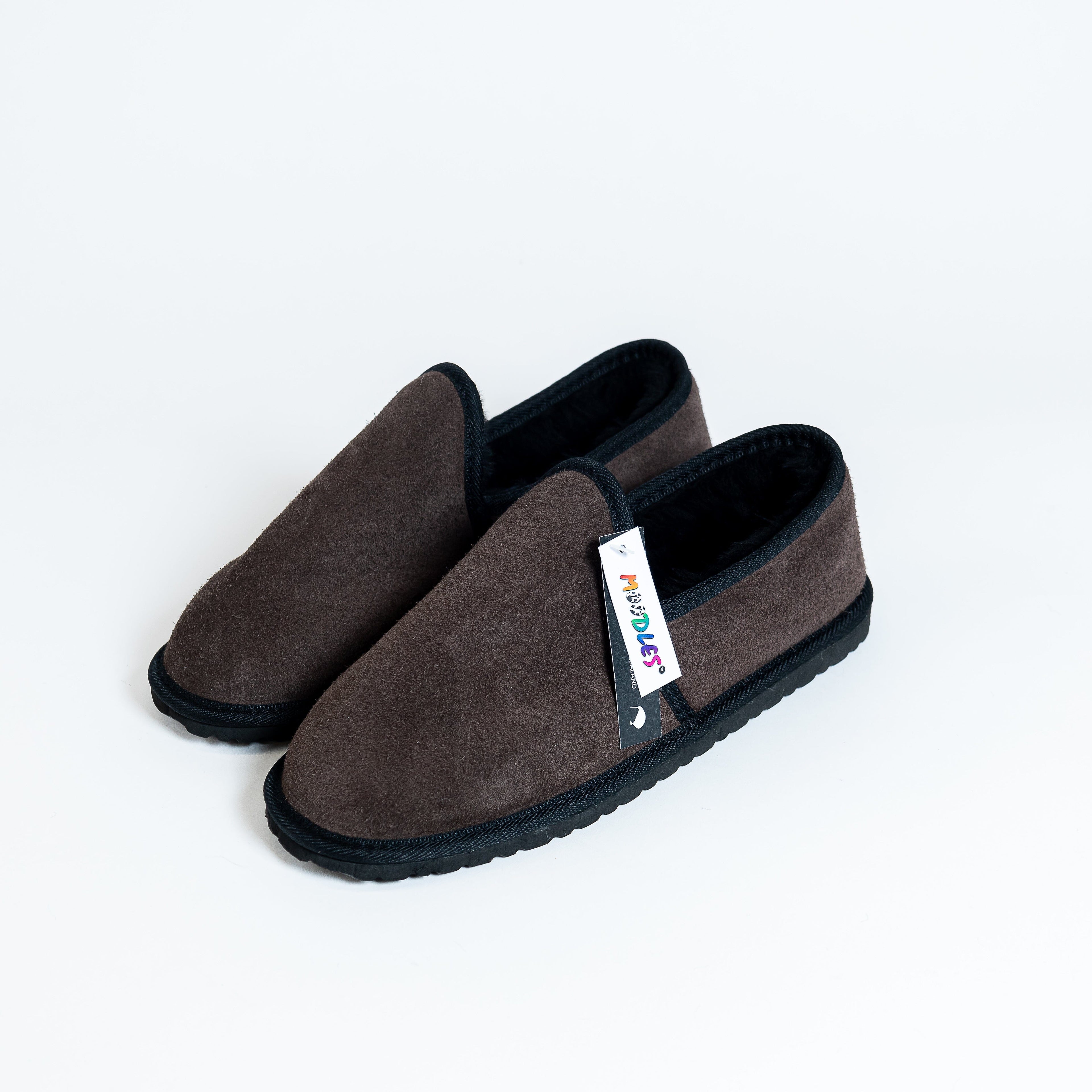 The Suede Enclosed Sheepskin Slipper