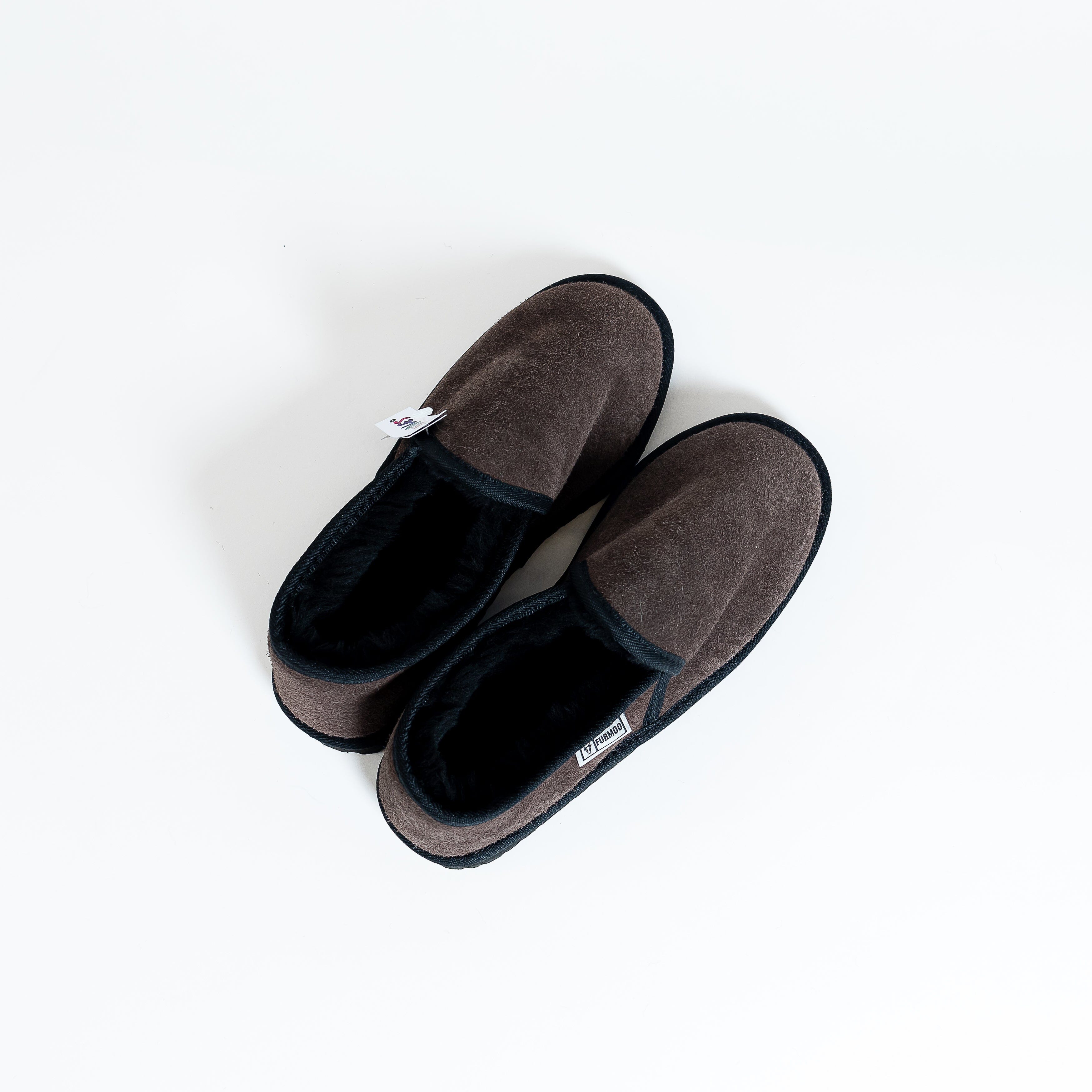 The Suede Enclosed Sheepskin Slipper