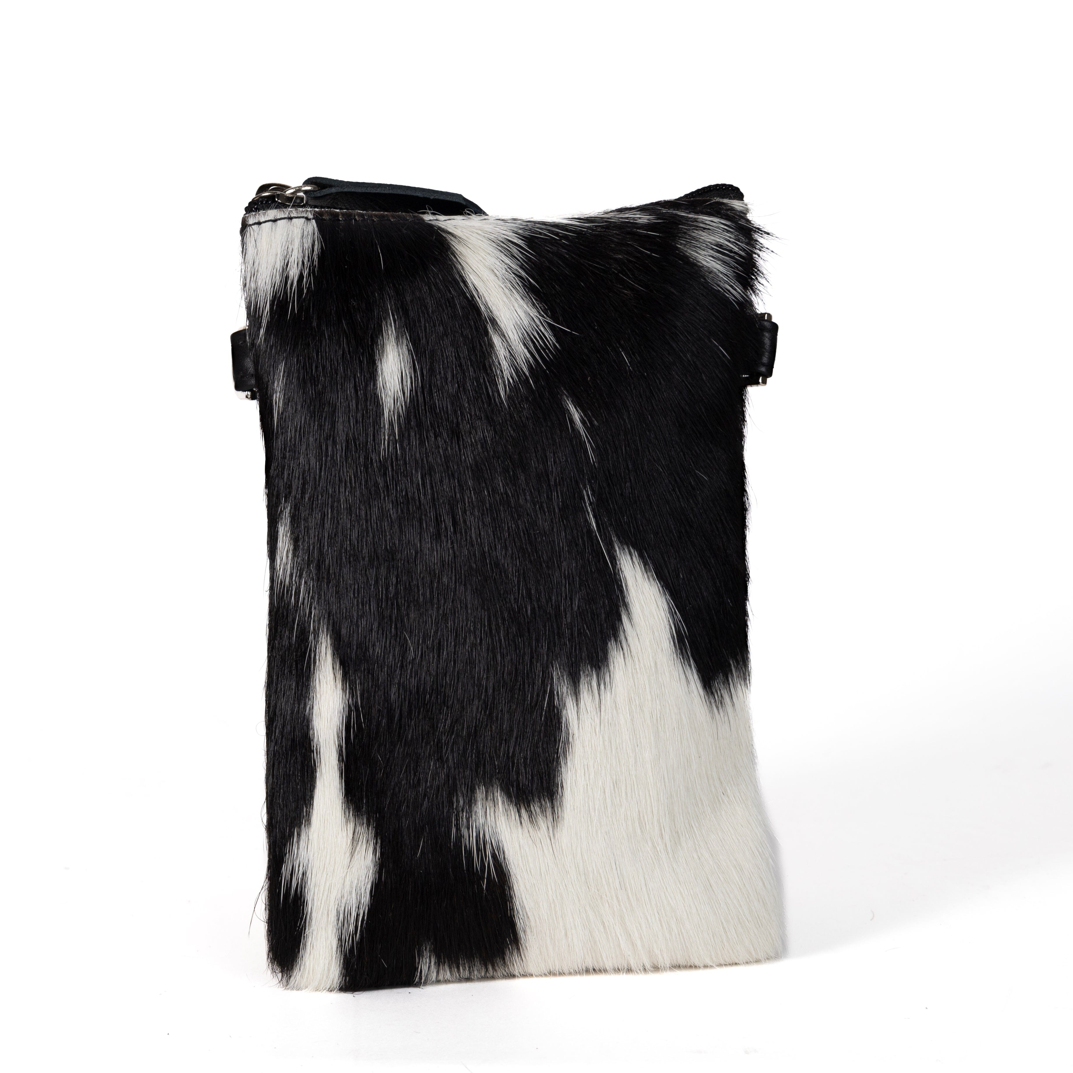 Fur Get Me Not Cowhide Phone Pouch