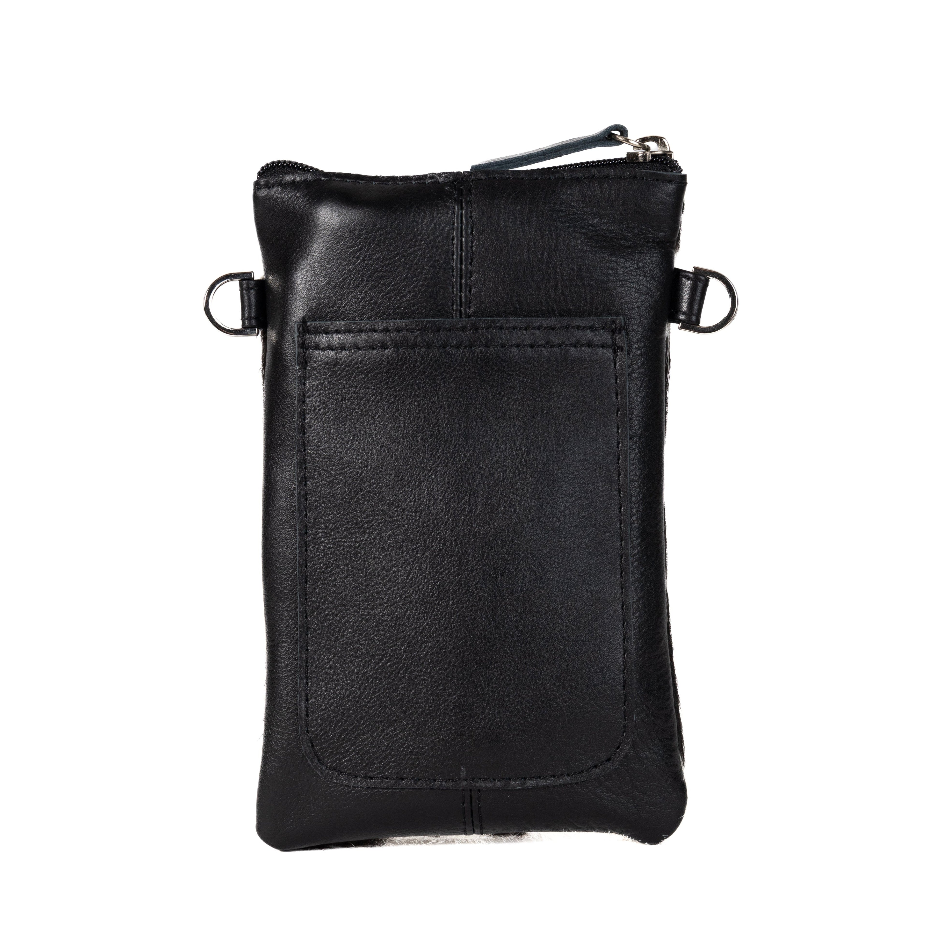 Fur Get Me Not Cowhide Phone Pouch