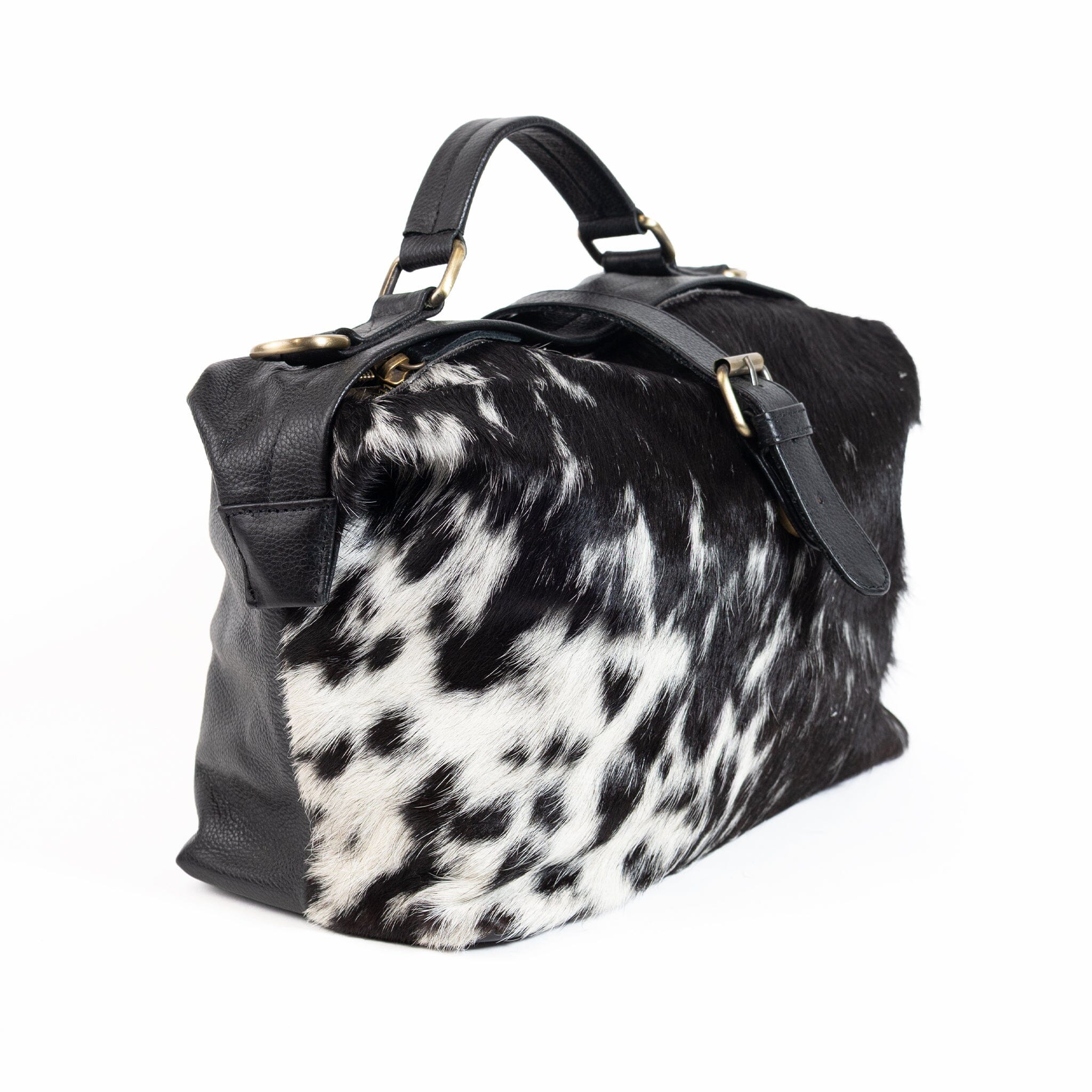 The Keep Her Cowhide Satchel