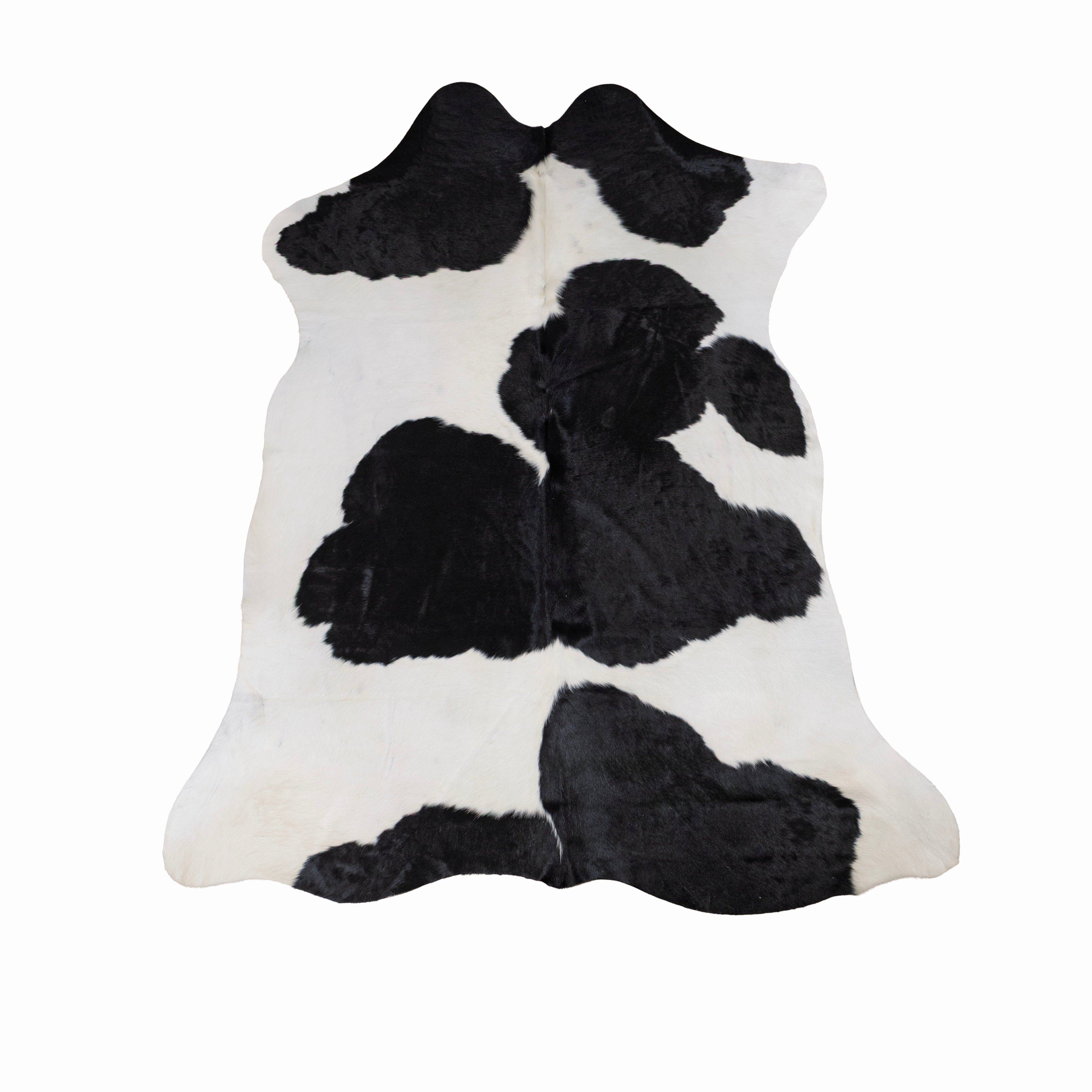 Black & White Premium Cowhide Rug