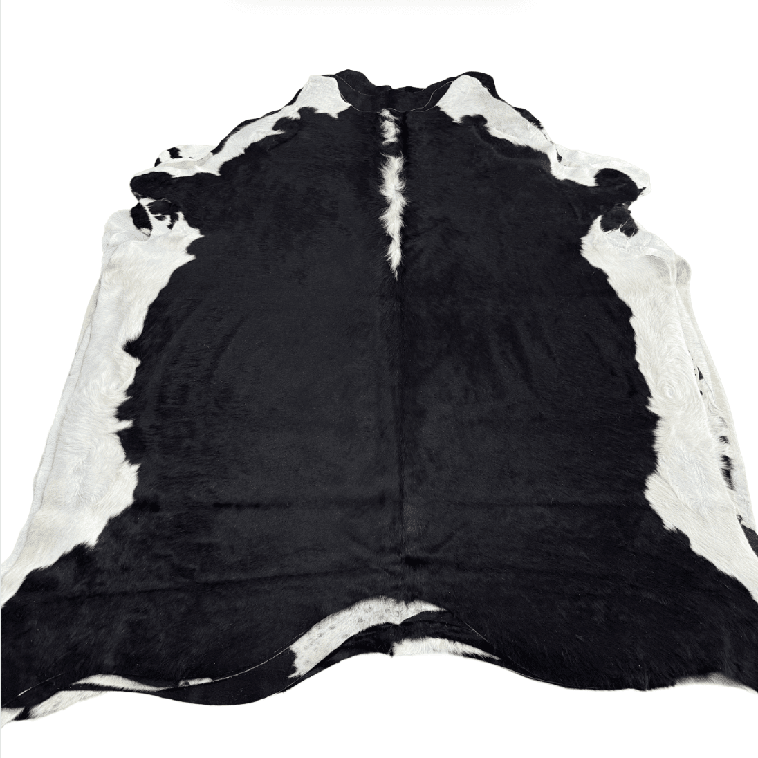 Black and White Premium Cowhide Rug