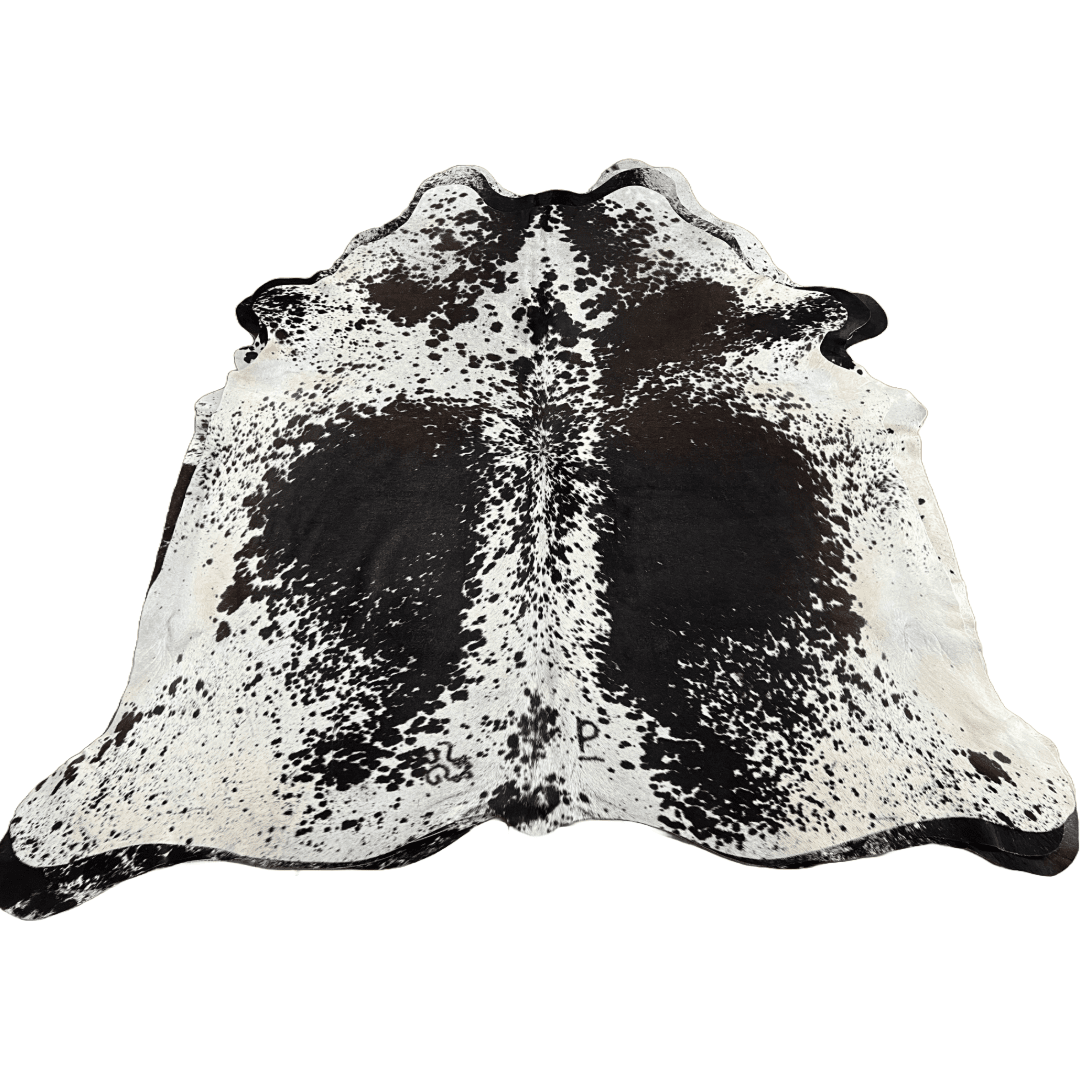 Salt & Pepper Premium Cowhide Rug