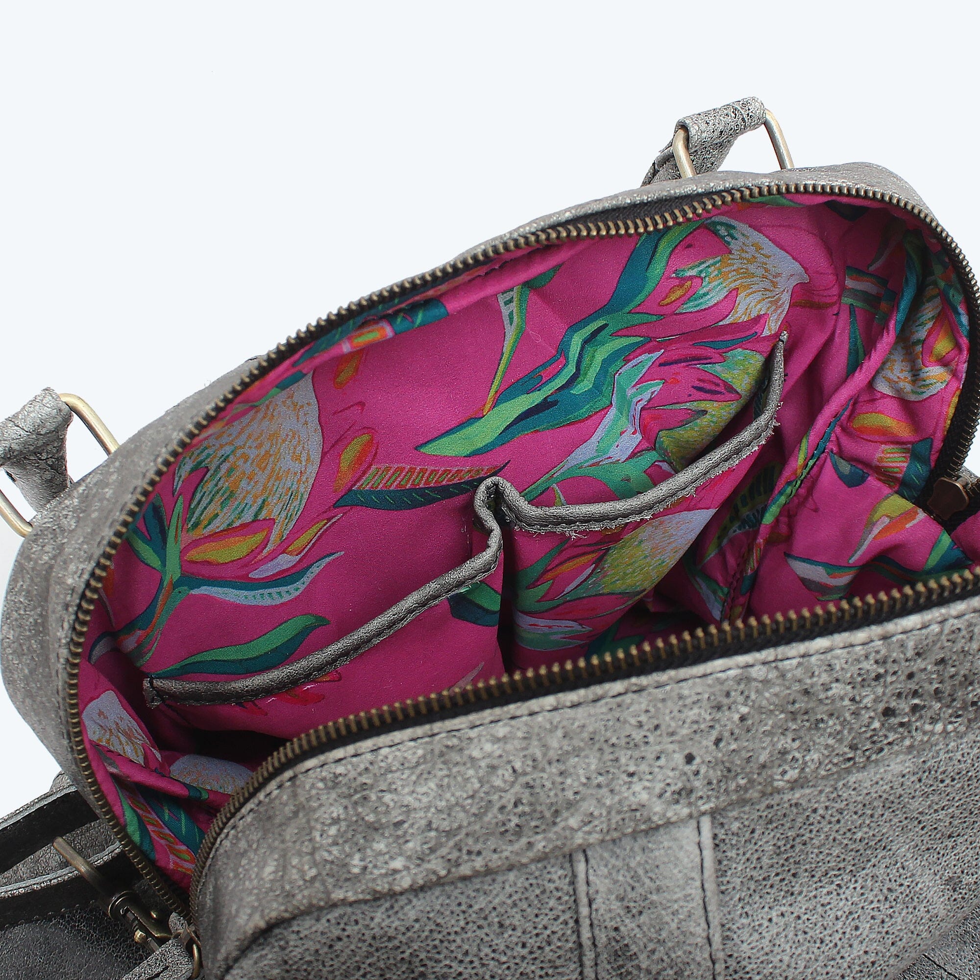 Winter Wonderland Cowhide Tote