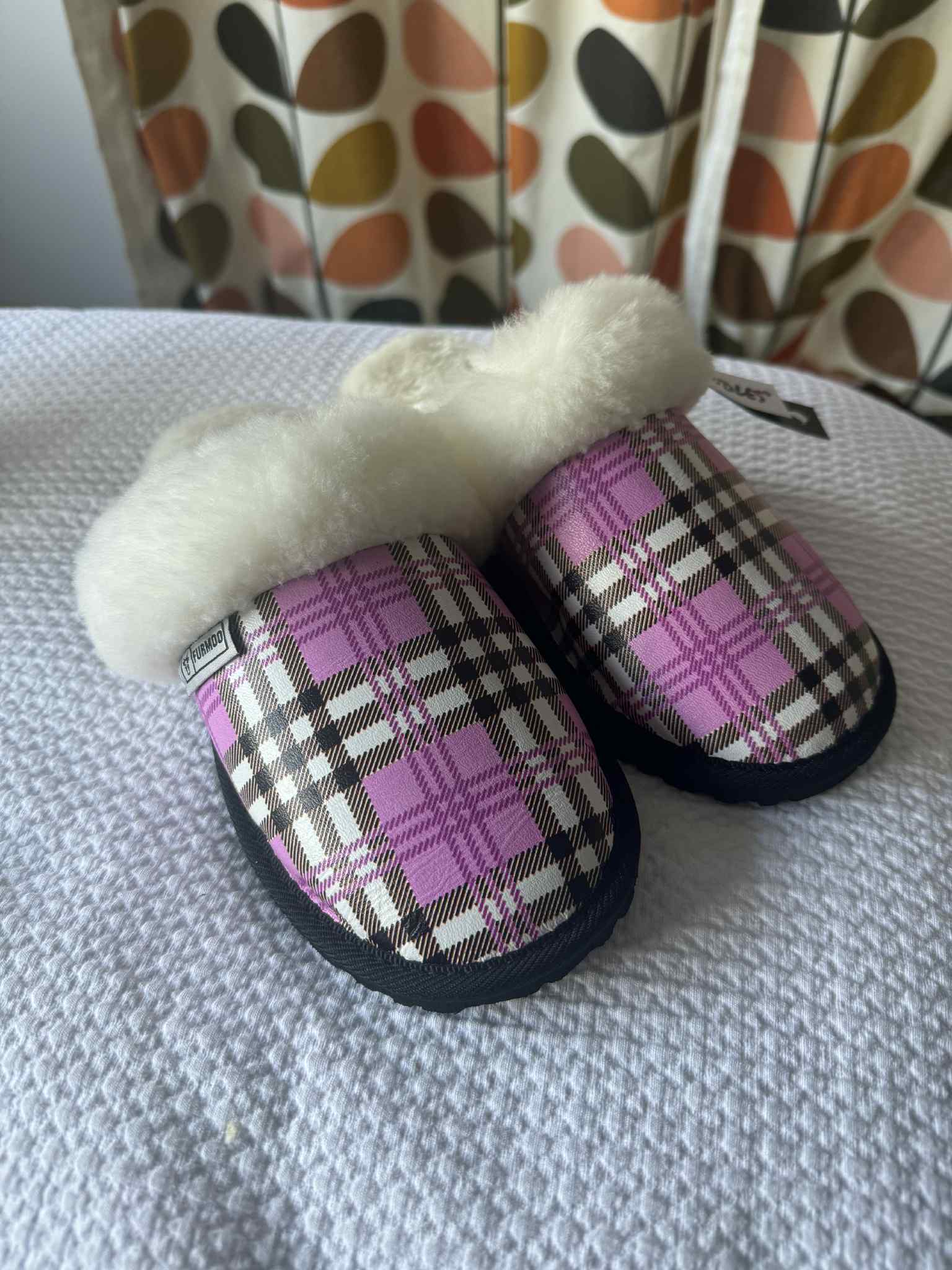 Hopscotch Leather Tartan Moodles