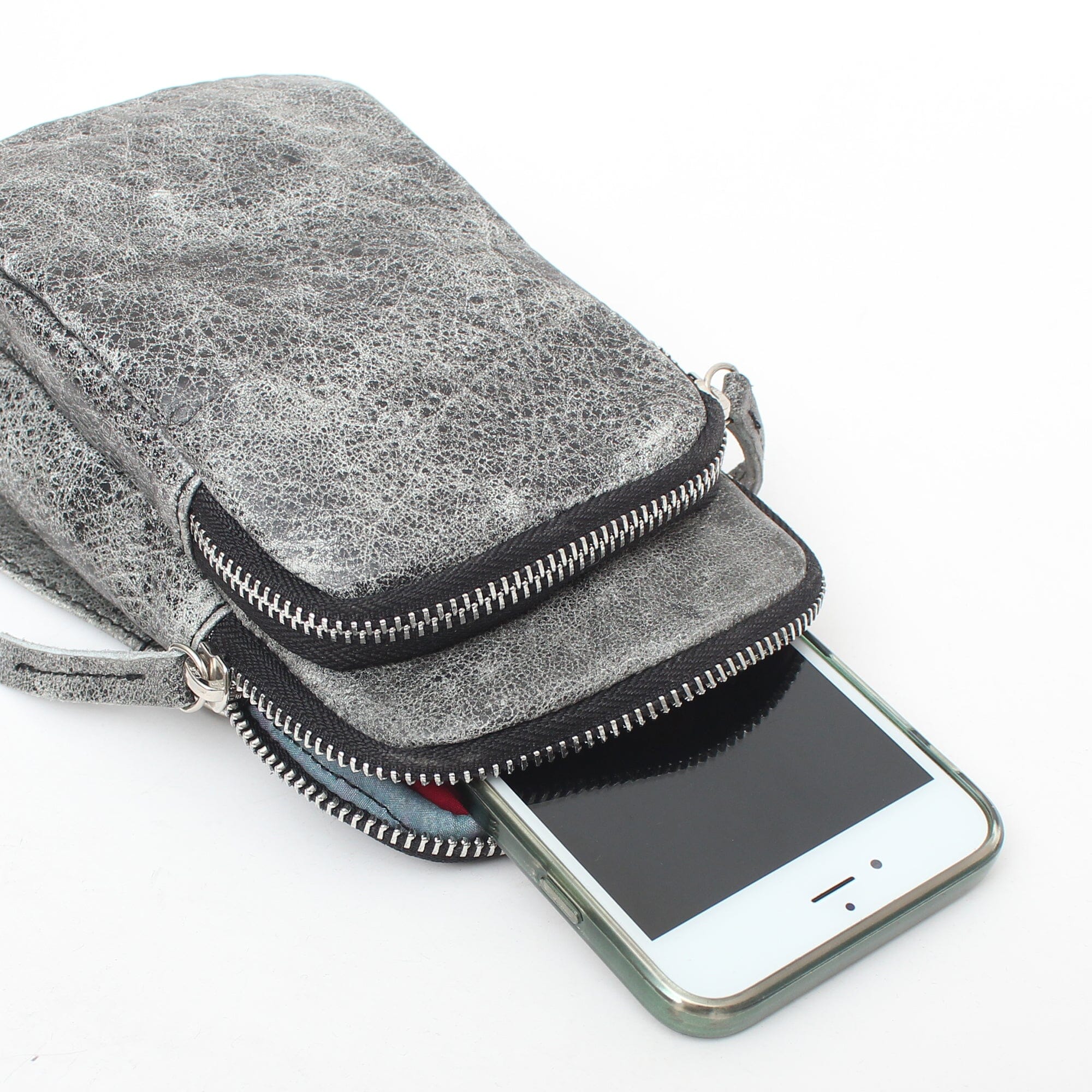 Journey Cowhide Cellphone Bag