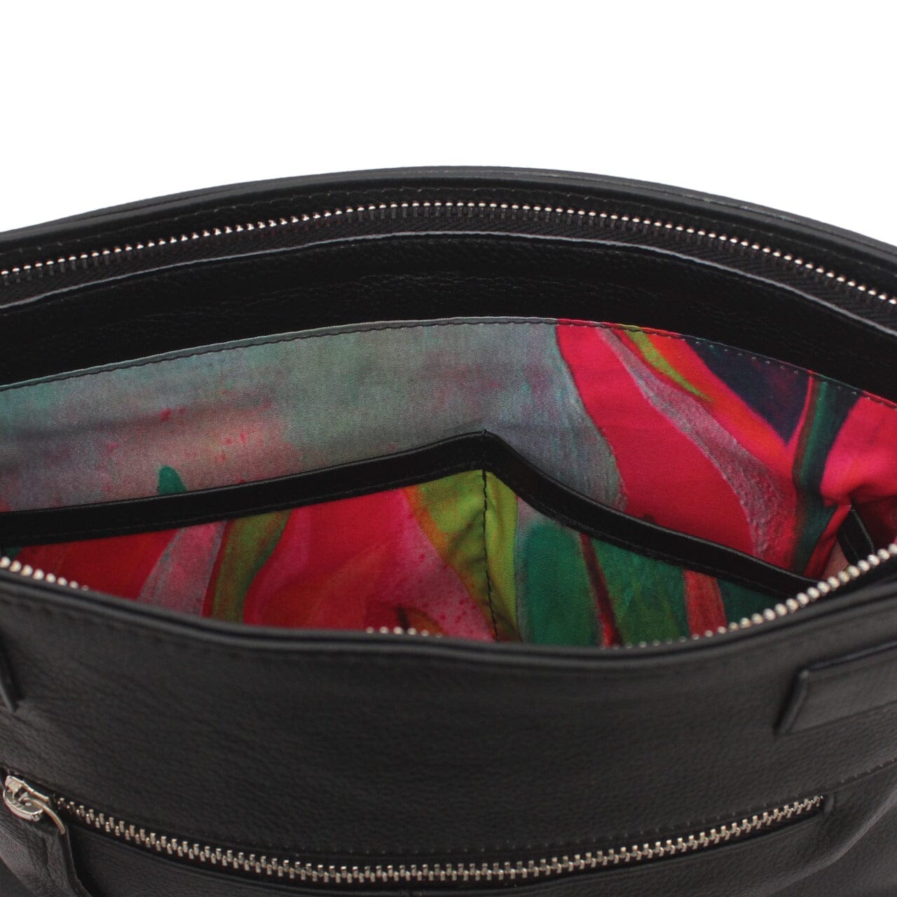 Polly Pockets Leather Bag, Pocketed Perfection